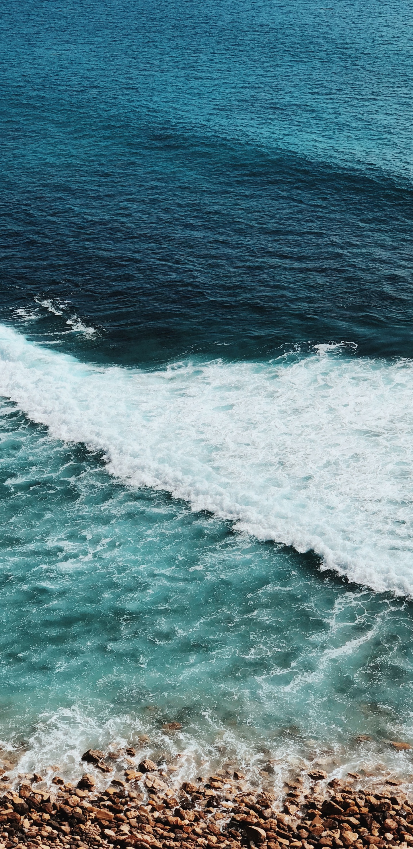 Meer, Gewässer, Welle, Ozean, Blau. Wallpaper in 1440x2960 Resolution