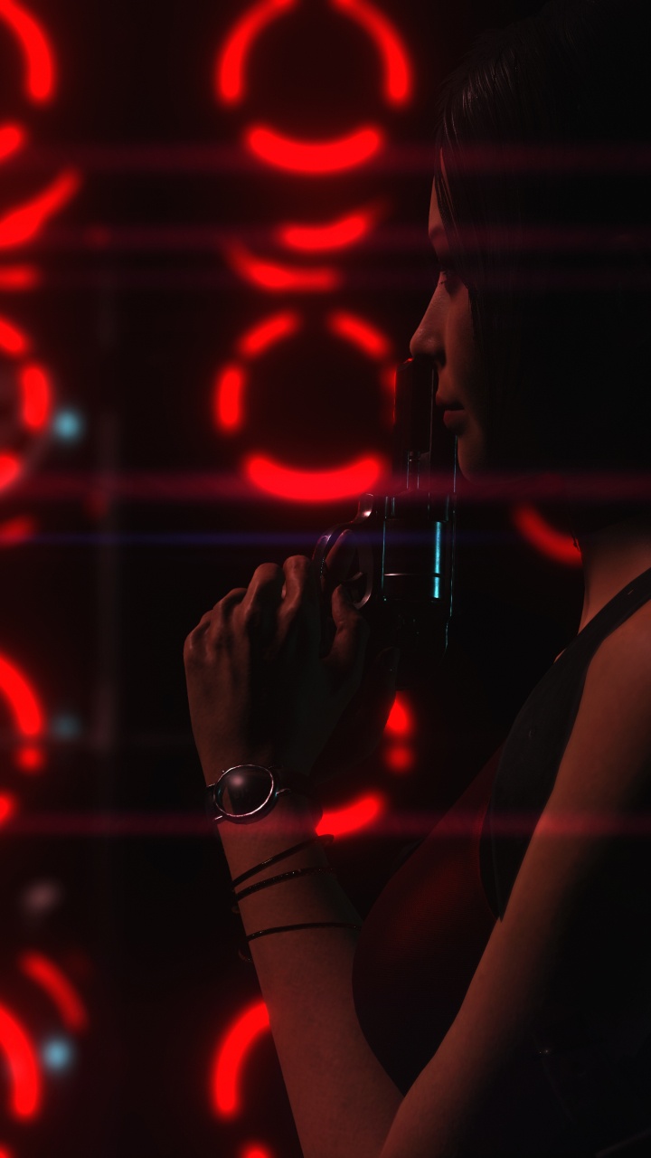 Heart, Light, Leon S Kennedy, Resident Evil 2, Ada Wong. Wallpaper in 720x1280 Resolution