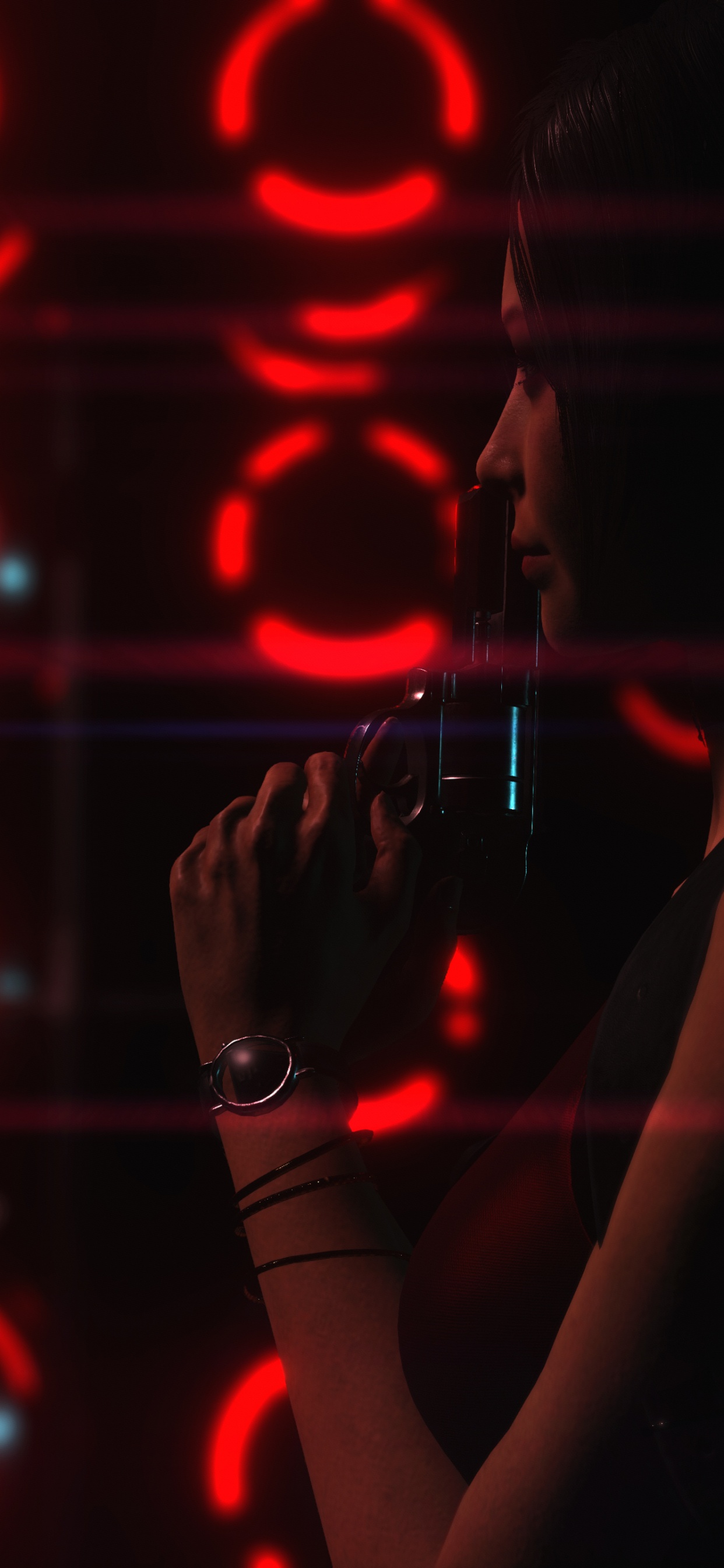 Herzen, Licht, Leon S Kennedy, Resident Evil 2, Ada Wong. Wallpaper in 1242x2688 Resolution