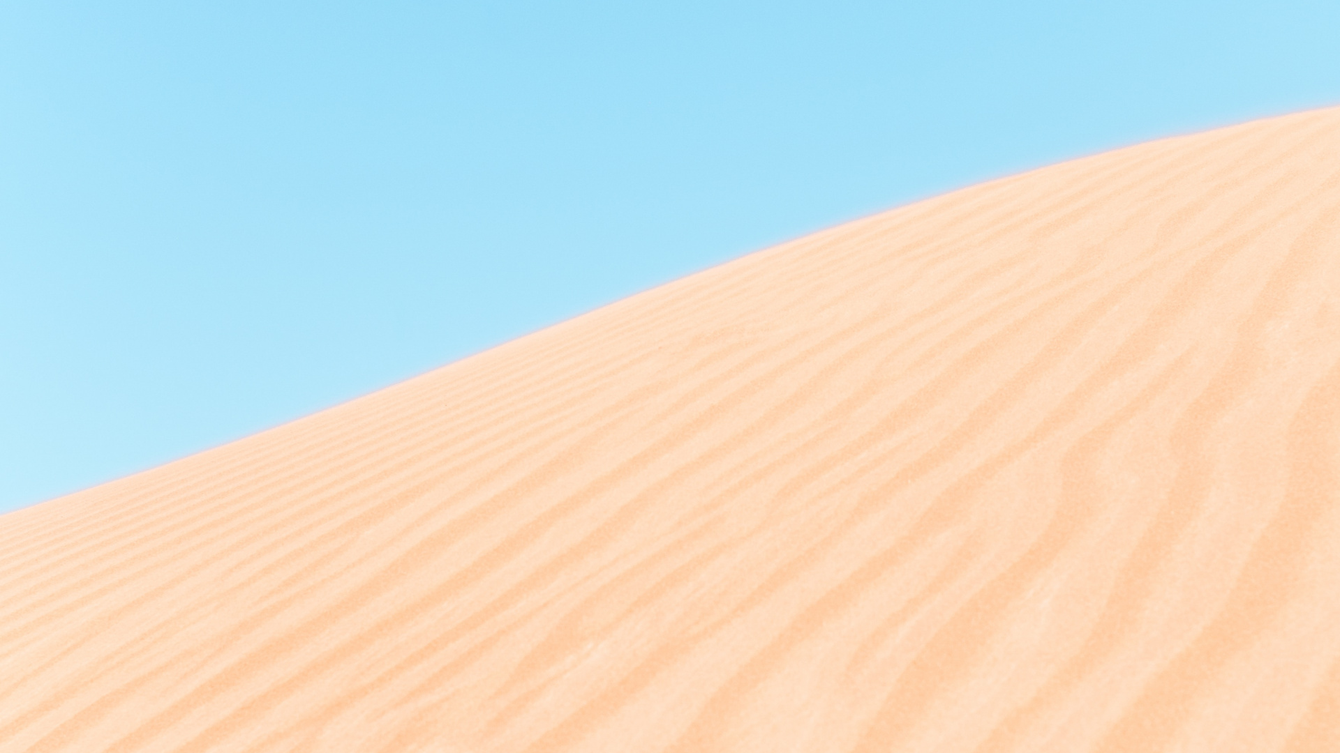 Brown Sand Under Blue Sky During Daytime. Wallpaper in 1920x1080 Resolution