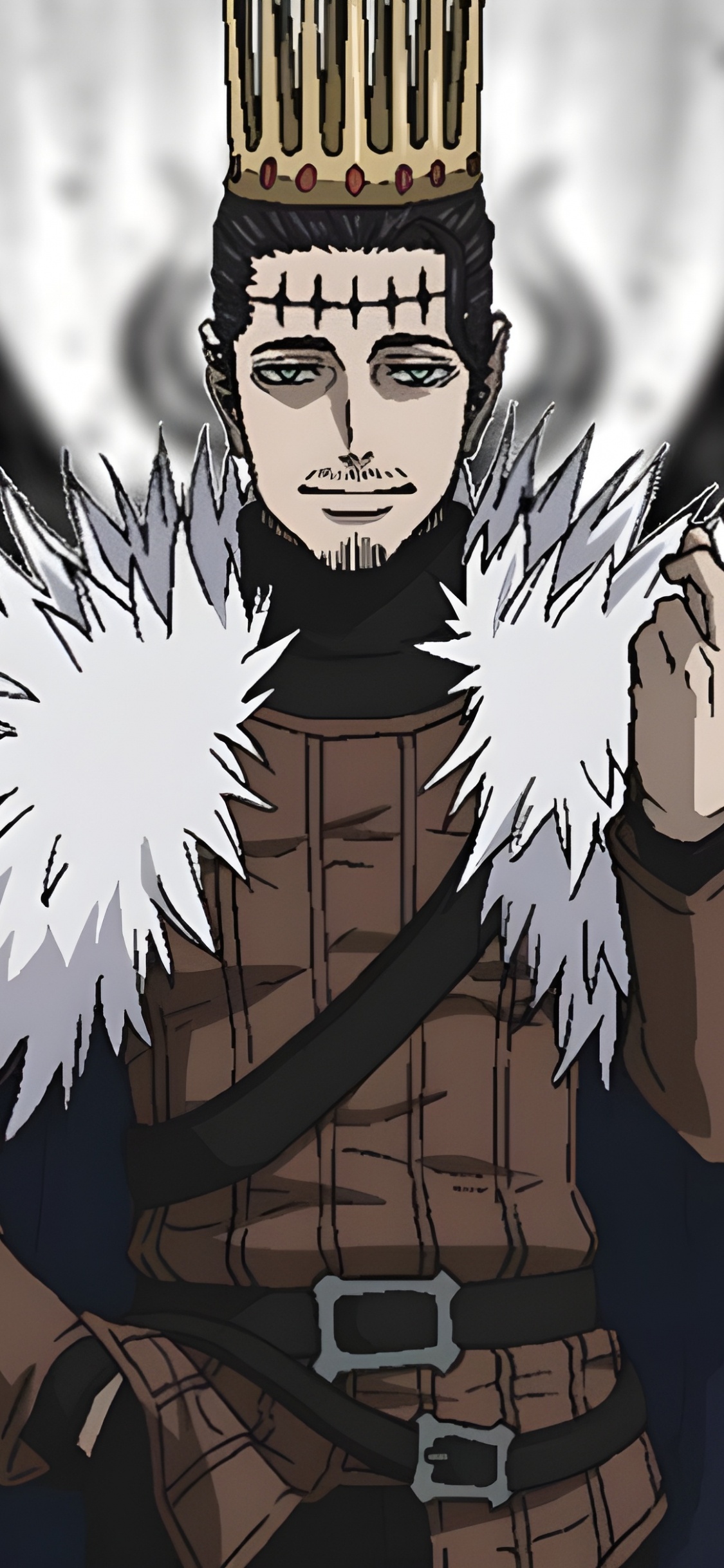 Anime, Schwarzklee Triade, Yki Tabata, Schwarzer Klee, Ärmel. Wallpaper in 1125x2436 Resolution