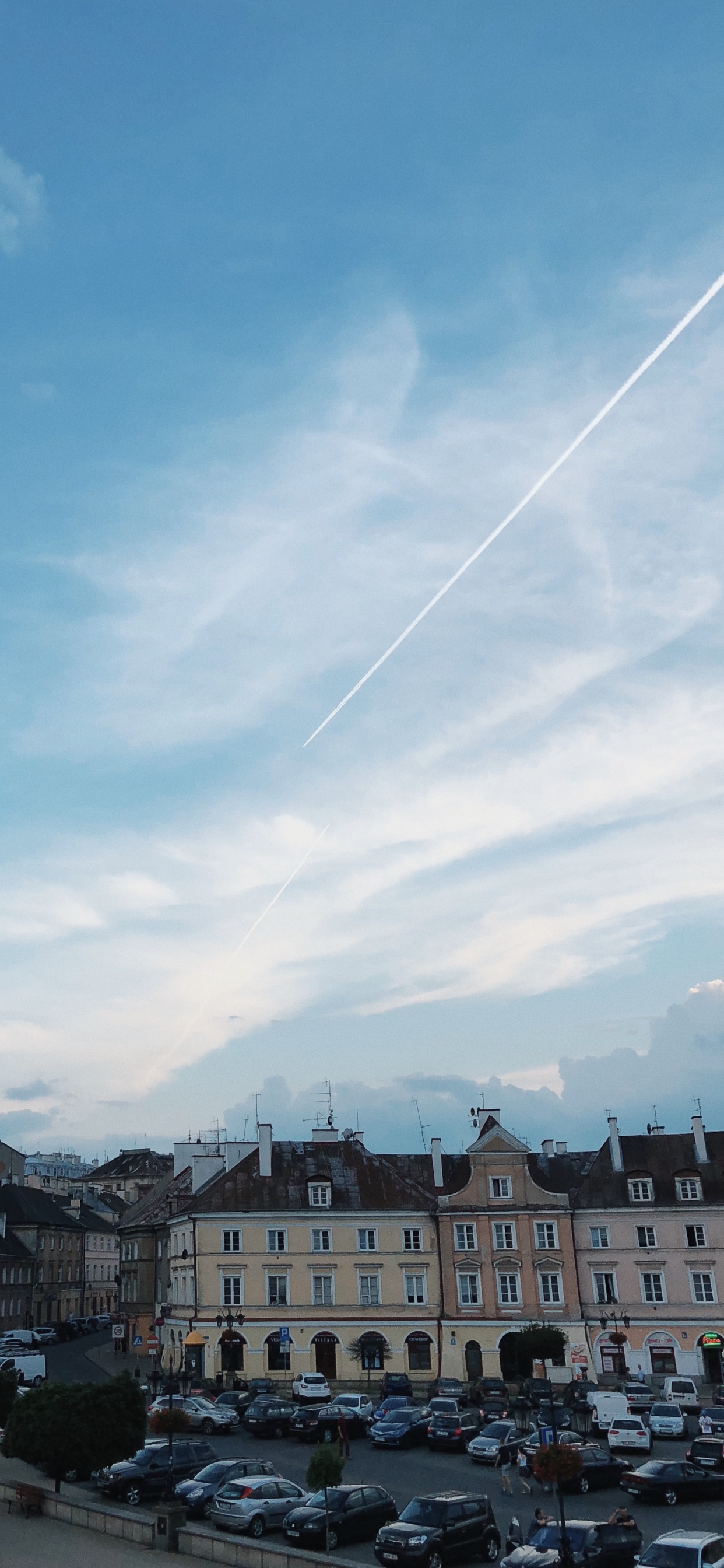 Cloud, Town, Neighbourhood, City, Residential Area. Wallpaper in 1242x2688 Resolution