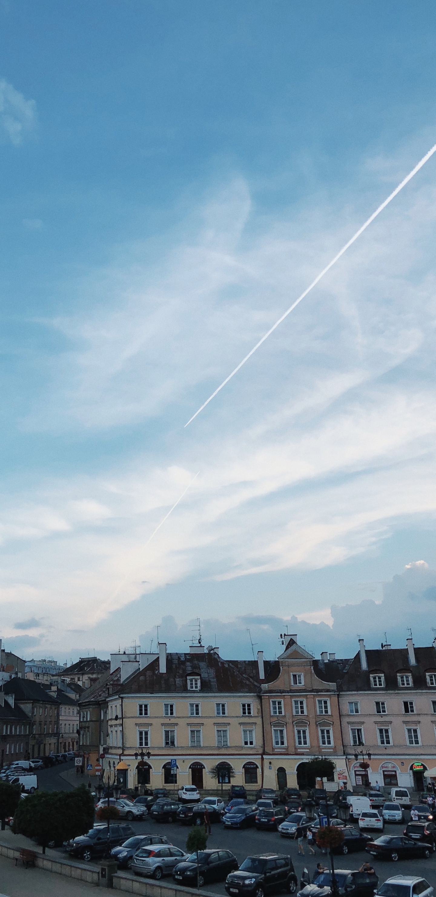 Cloud, Town, Neighbourhood, City, Residential Area. Wallpaper in 1440x2960 Resolution