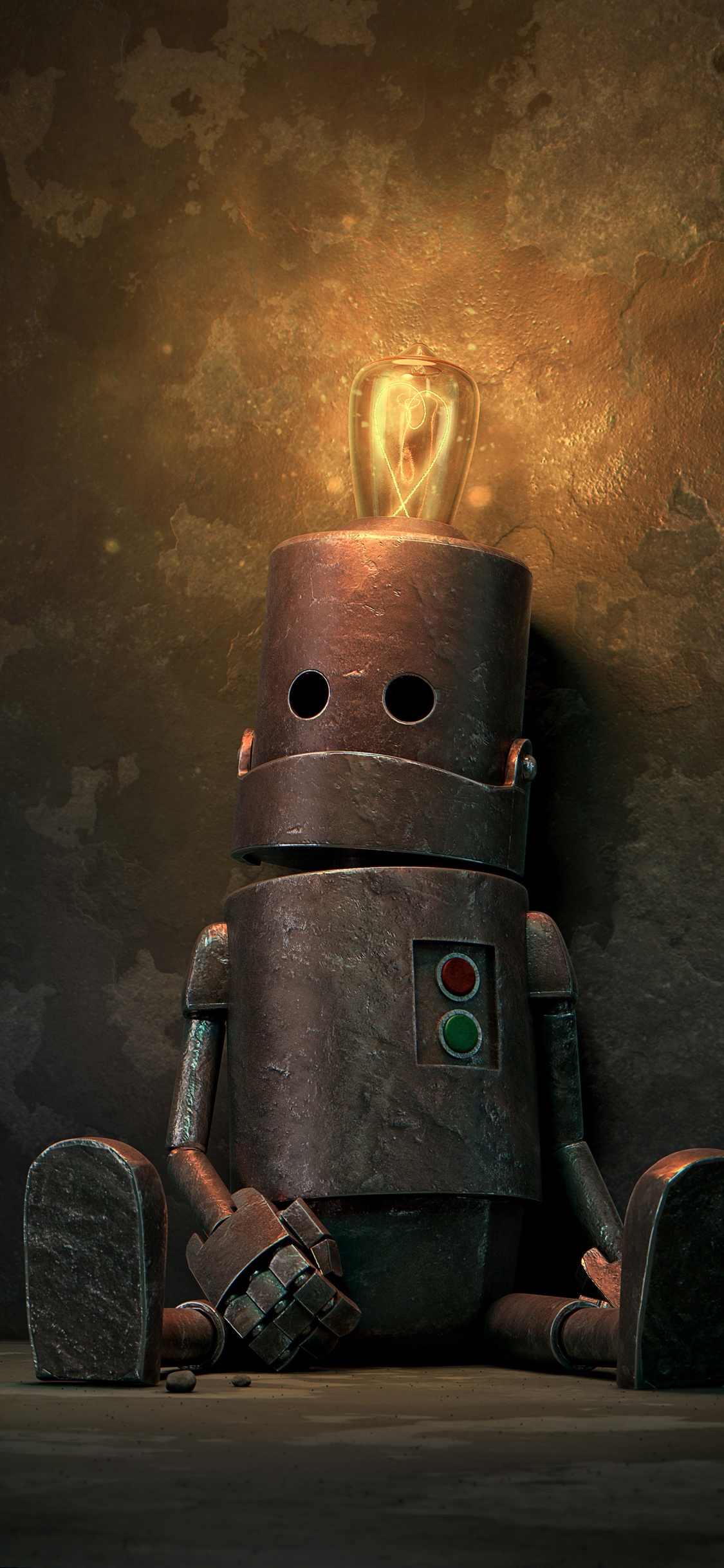 Robot, Art, Fenêtre, Gaz, Machine. Wallpaper in 1125x2436 Resolution