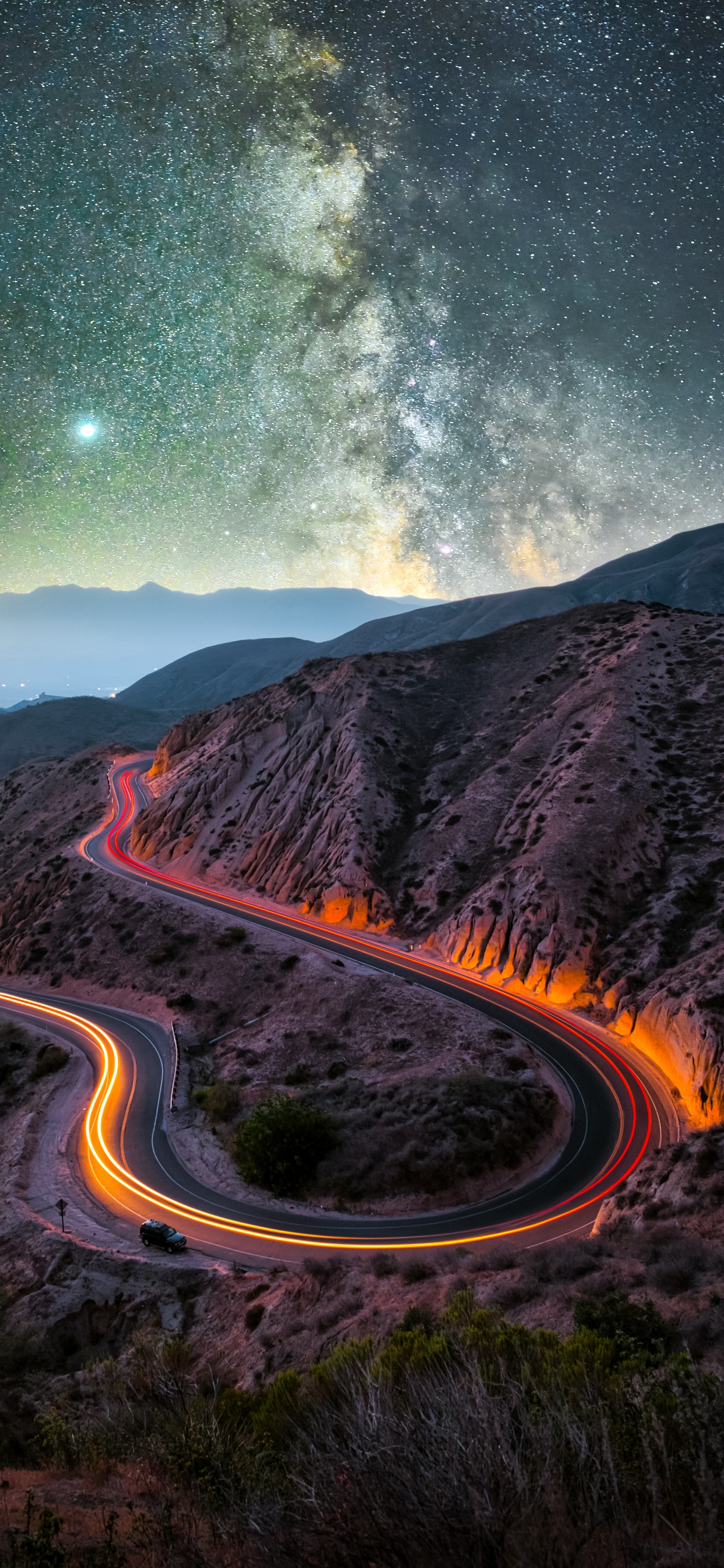 气氛, 性质, 自然景观, 斜坡, 沥青 壁纸 1242x2688 允许