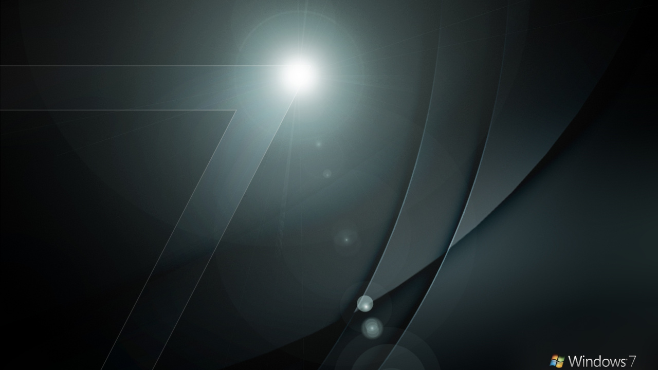 Schwarz-Weiß-Leuchte. Wallpaper in 1280x720 Resolution