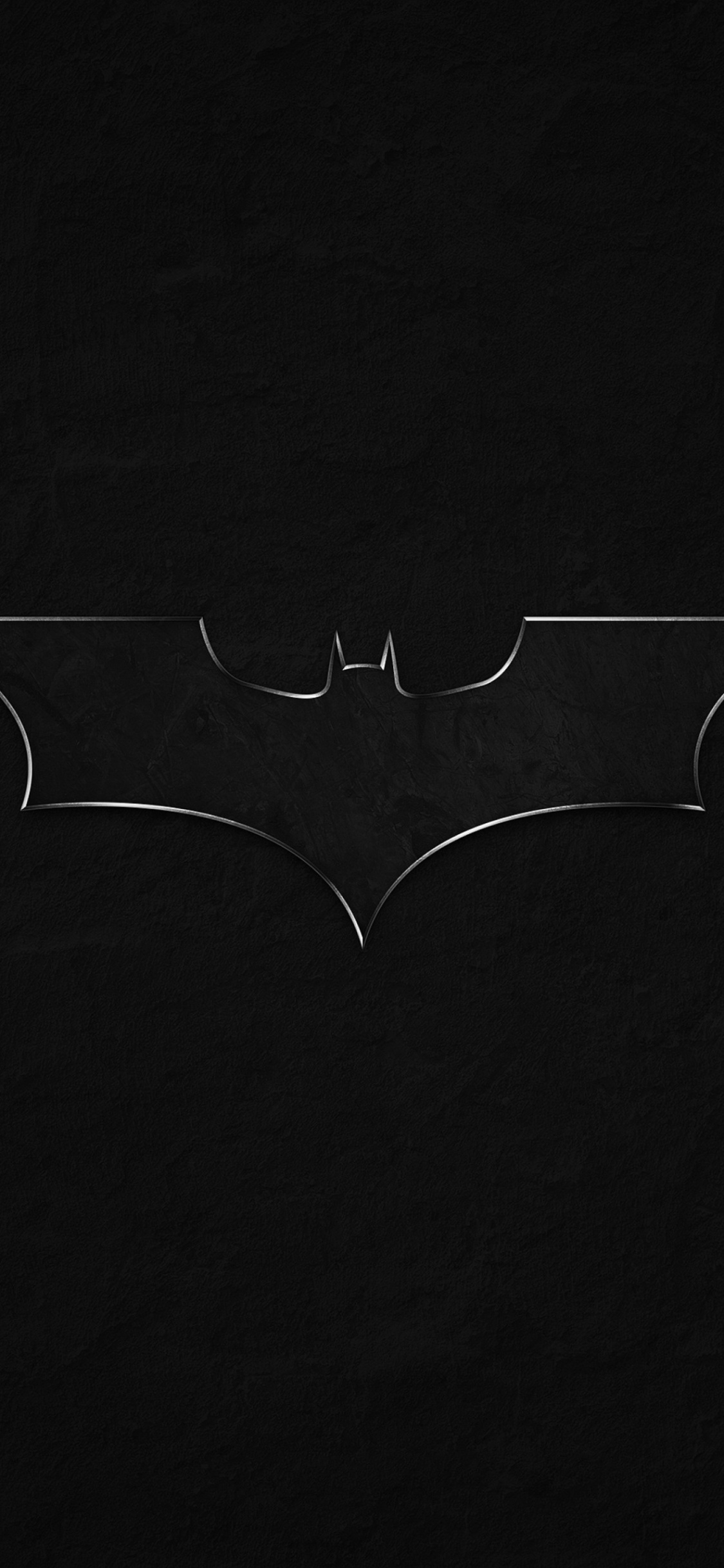 Illustration de Coeur Noir et Blanc. Wallpaper in 1125x2436 Resolution