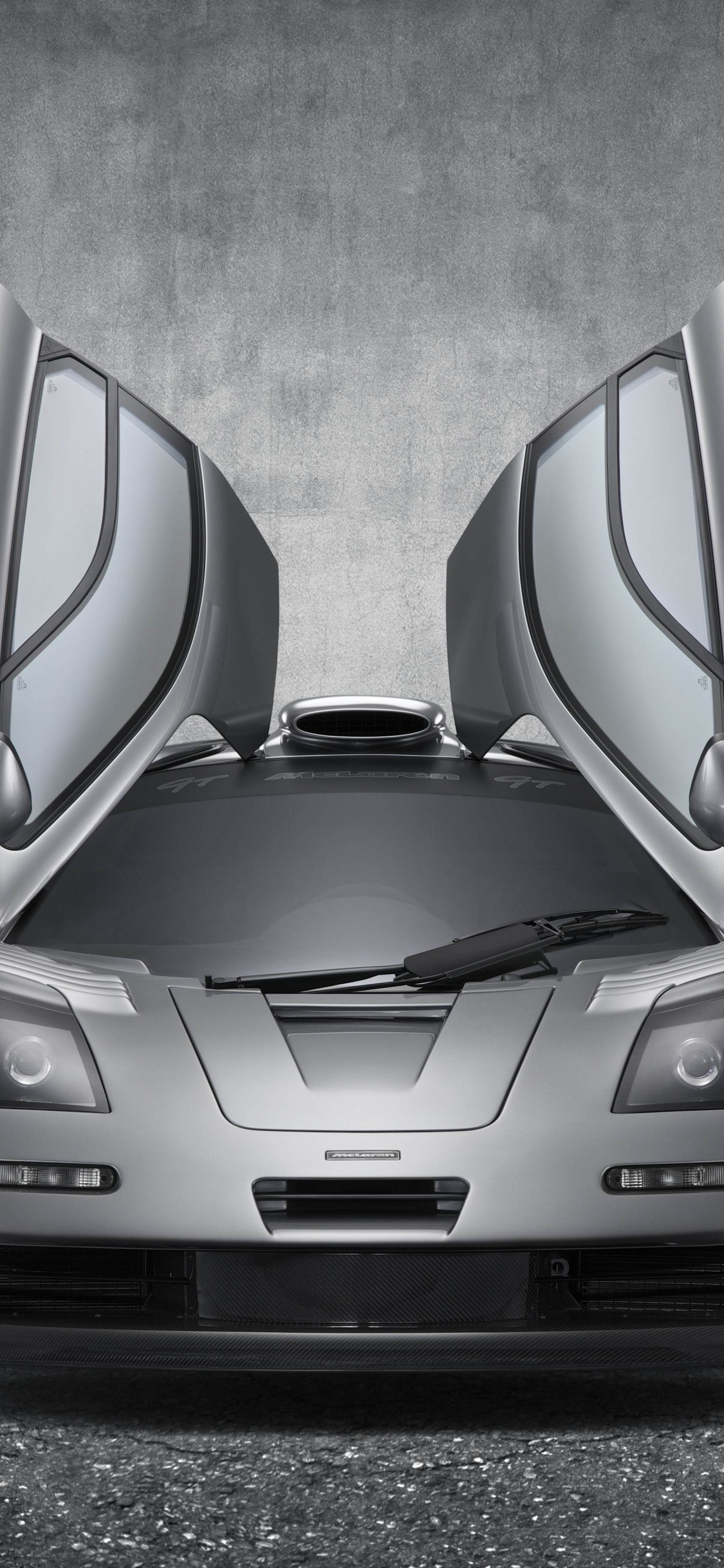 Graues Bmw m3 Coupé. Wallpaper in 1125x2436 Resolution