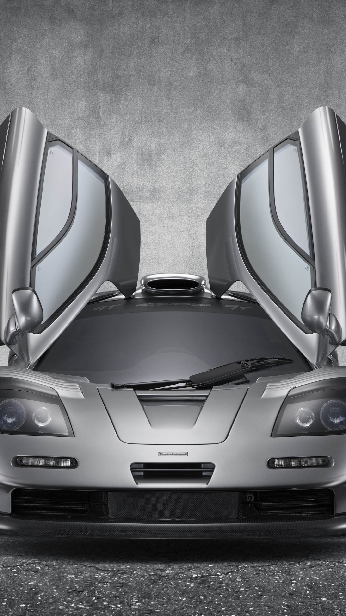 Gris Bmw m 3 Cupé. Wallpaper in 1440x2560 Resolution