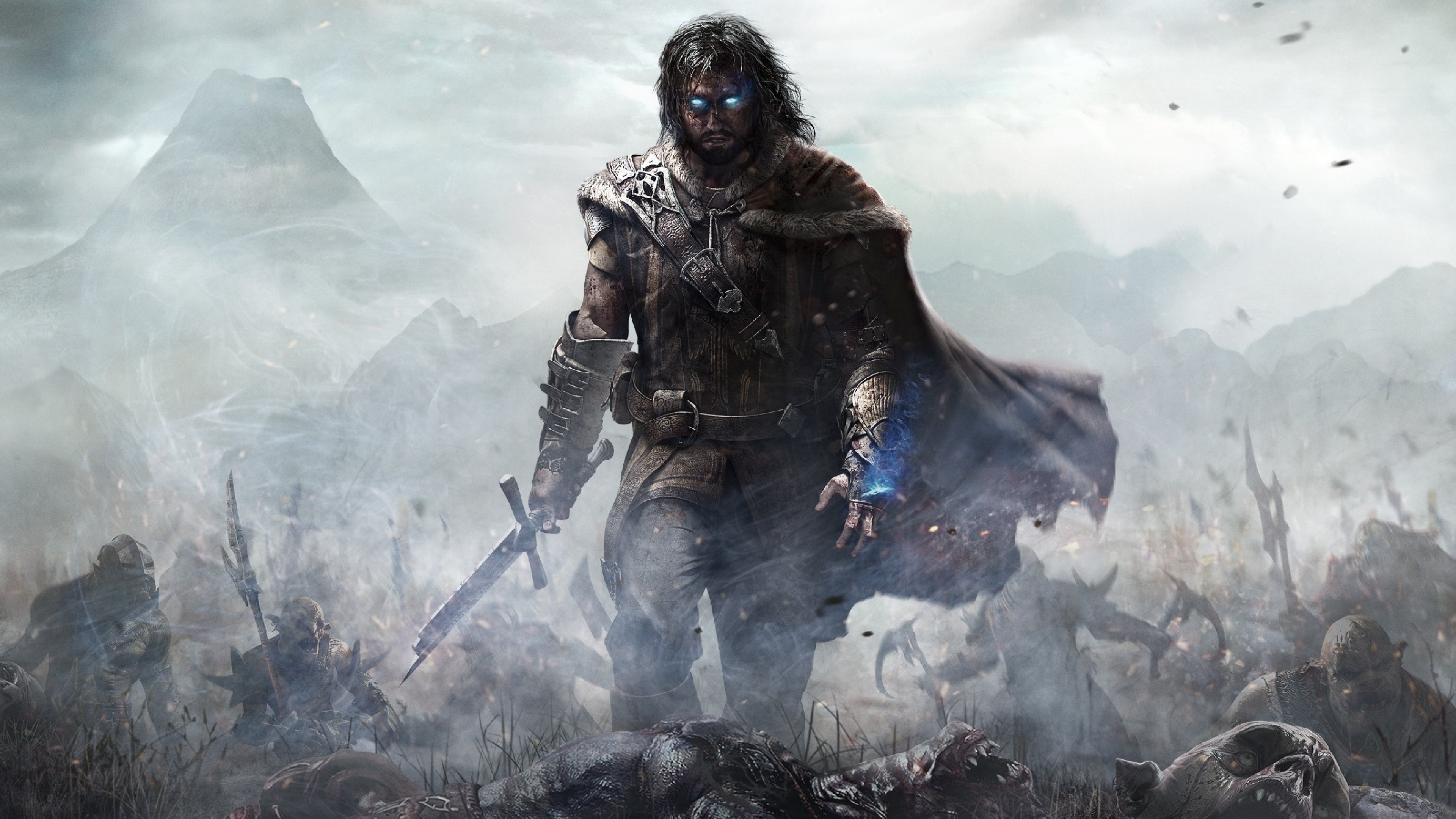 Mordor, Monde Ouvert, Jeu Pc, Illustration, Jeu D'aventure. Wallpaper in 3840x2160 Resolution