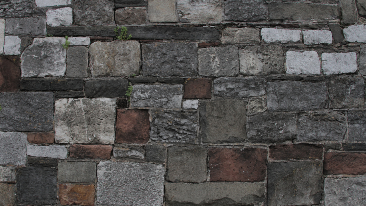 Brown and Gray Brick Wall. Wallpaper in 1280x720 Resolution