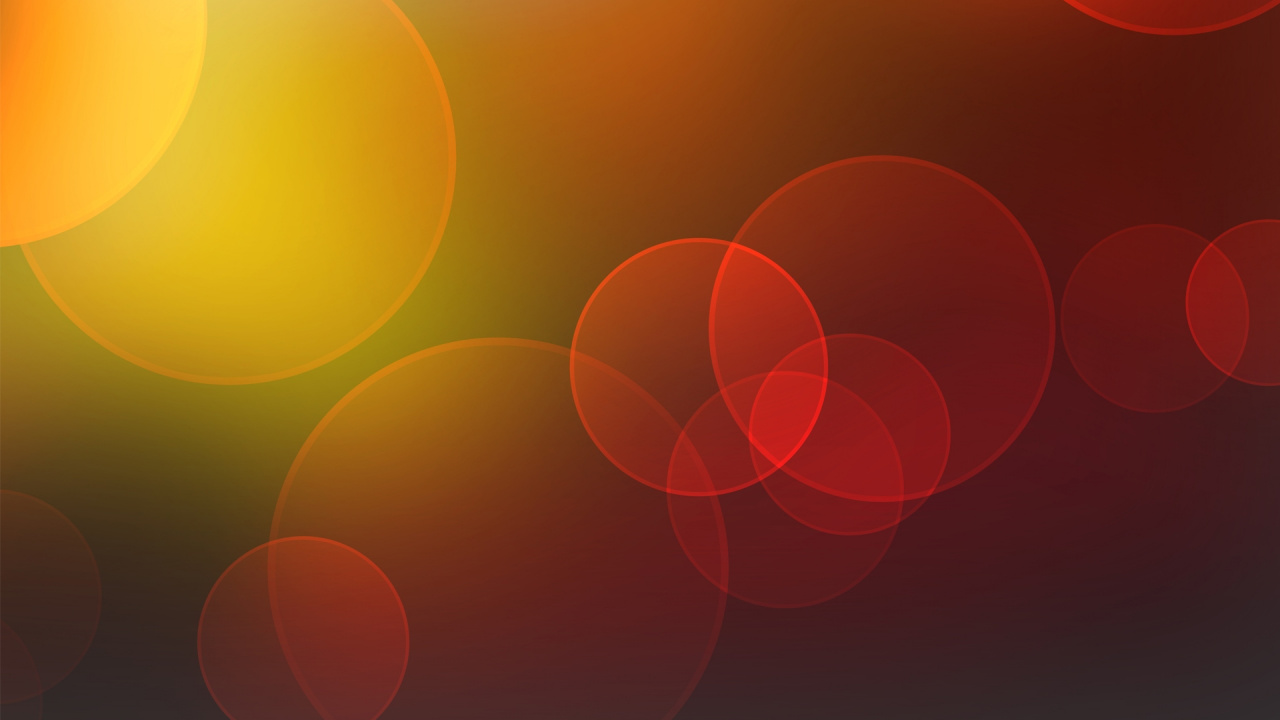 Illustration de la Lumière Orange et Jaune. Wallpaper in 1280x720 Resolution