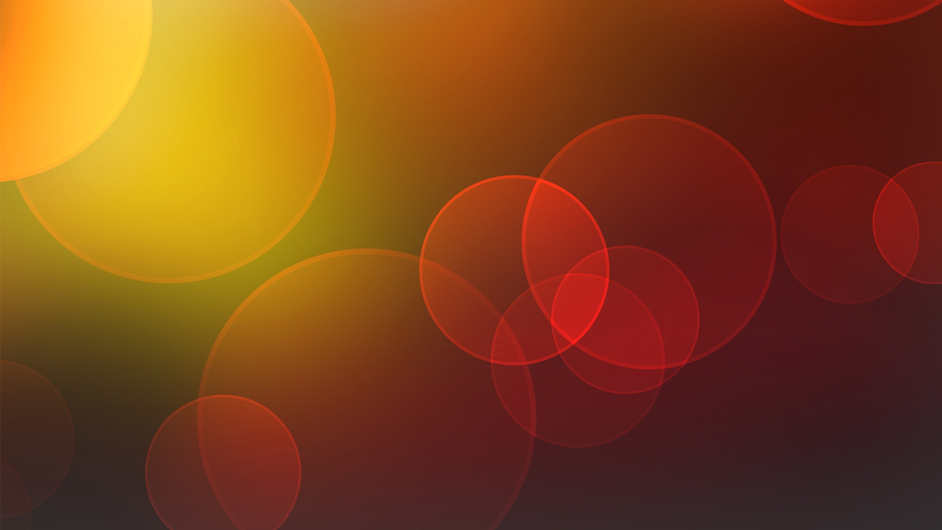 Ilustración de Luz Naranja y Amarilla. Wallpaper in 1920x1080 Resolution