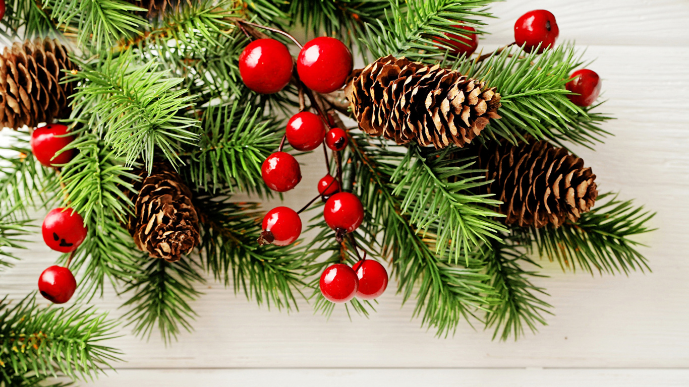 Christmas Day, Holiday, Tree, Christmas Decoration, Christmas Ornament. Wallpaper in 1366x768 Resolution