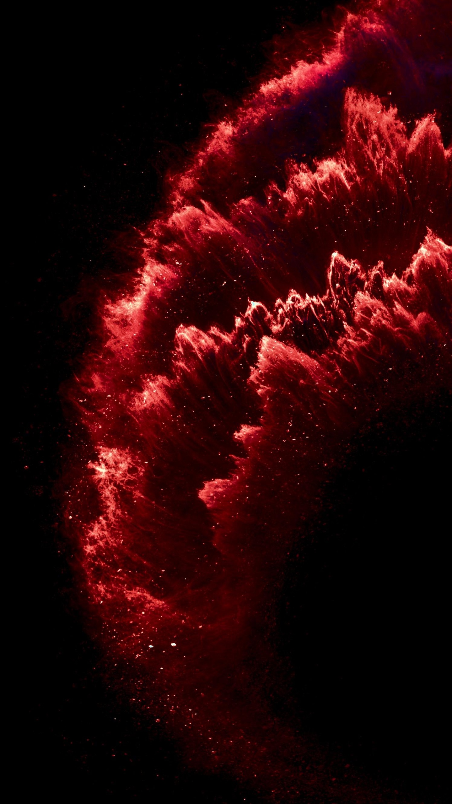 粉红色, 烟花, 午夜, 品红色, 娱乐 壁纸 1440x2560 允许