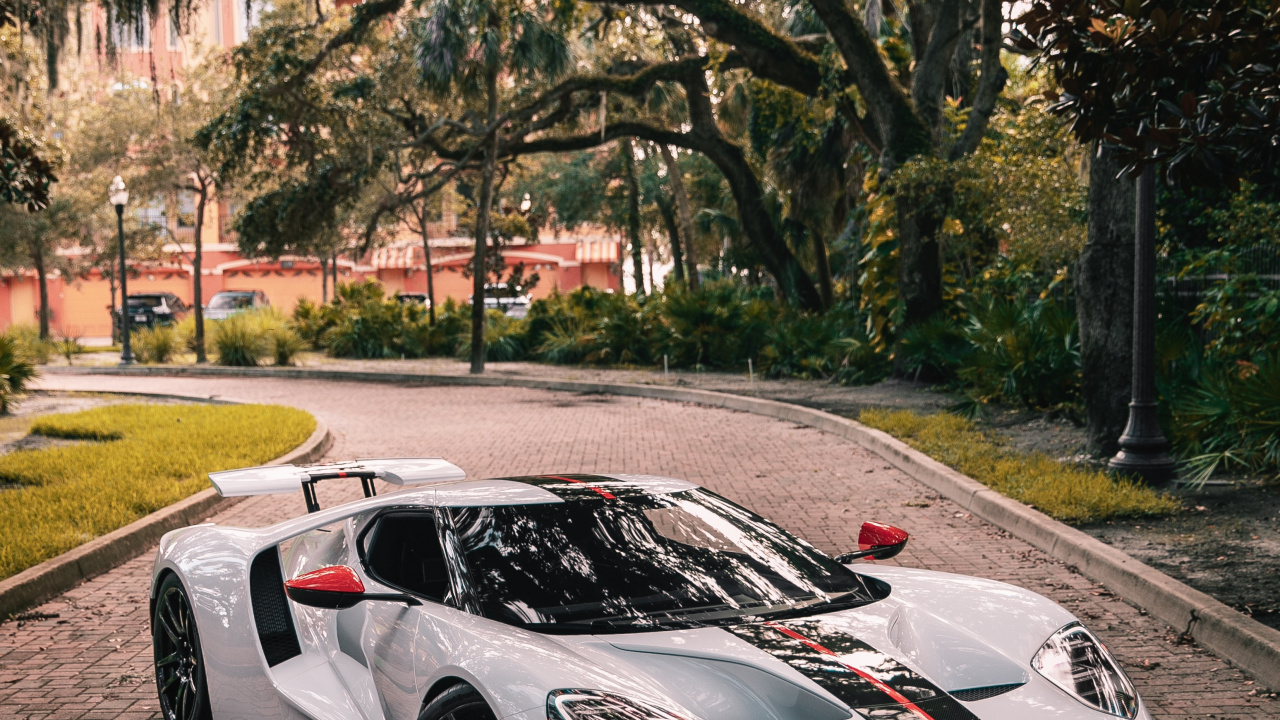 Ford Gt, Ford, Sportwagen, Car, Ford Motor Company. Wallpaper in 1280x720 Resolution