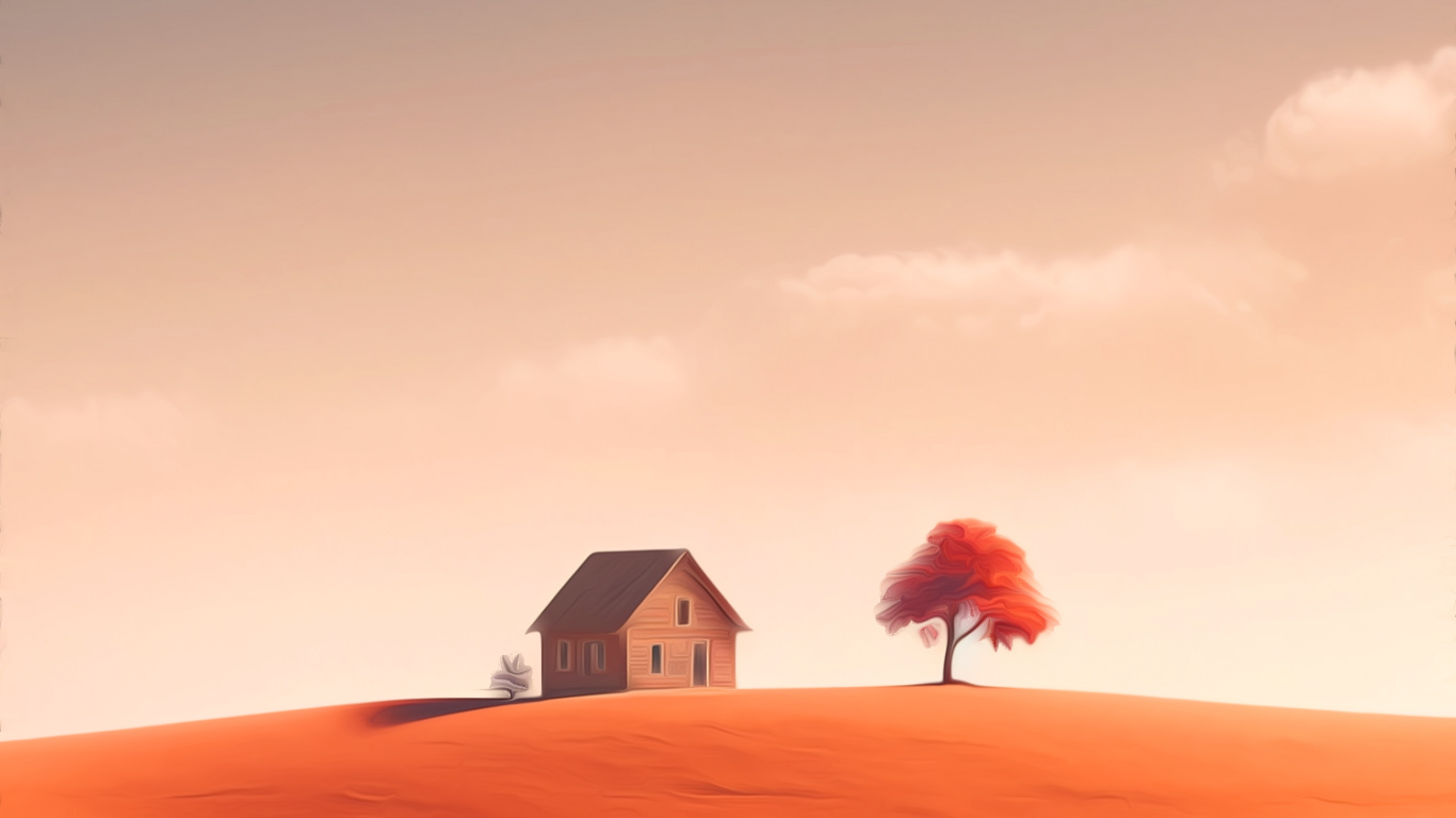 Dusk, Cloud, Ecoregion, Orange, Natural Landscape. Wallpaper in 1366x768 Resolution