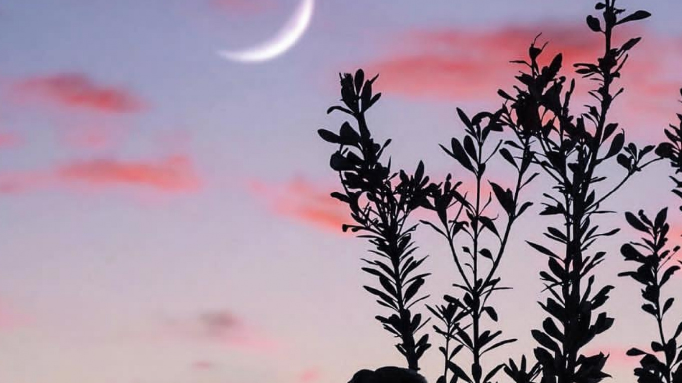 Mond, Cloud, Atmosphäre, Ökoregion, Natur. Wallpaper in 1366x768 Resolution