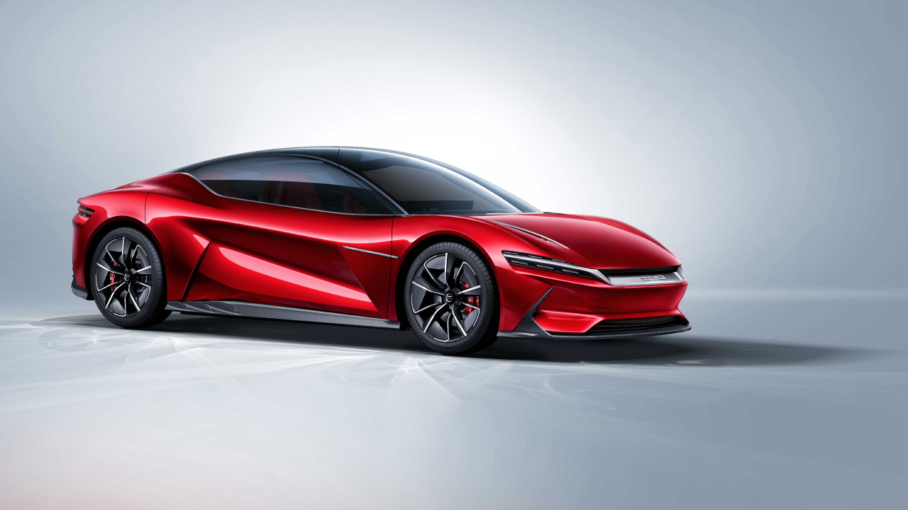 Ferrari 458 Italia Rouge Sur Fond Blanc. Wallpaper in 1280x720 Resolution