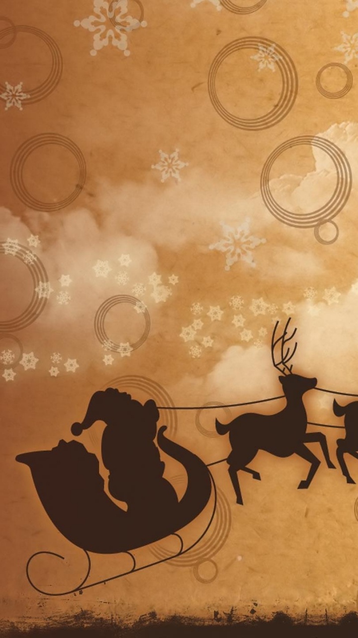 NORAD Tracks Santa, Reindeer, Santa Claus, Santa Clauss Reindeer, Christmas Day. Wallpaper in 720x1280 Resolution