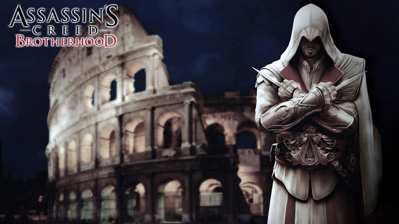 Assassins Creed Brotherhood, Assassins Creed II, Assassins Creed III, Statue, Religion. Wallpaper in 1280x720 Resolution