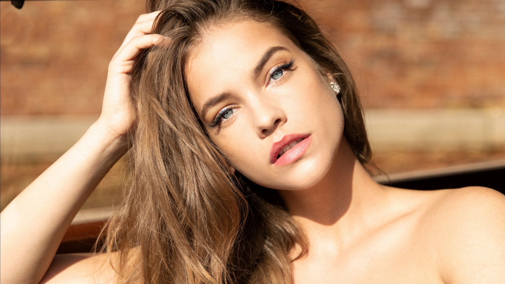 Barbara Palvin, Modell, Nase, Wange, Haut. Wallpaper in 1920x1080 Resolution