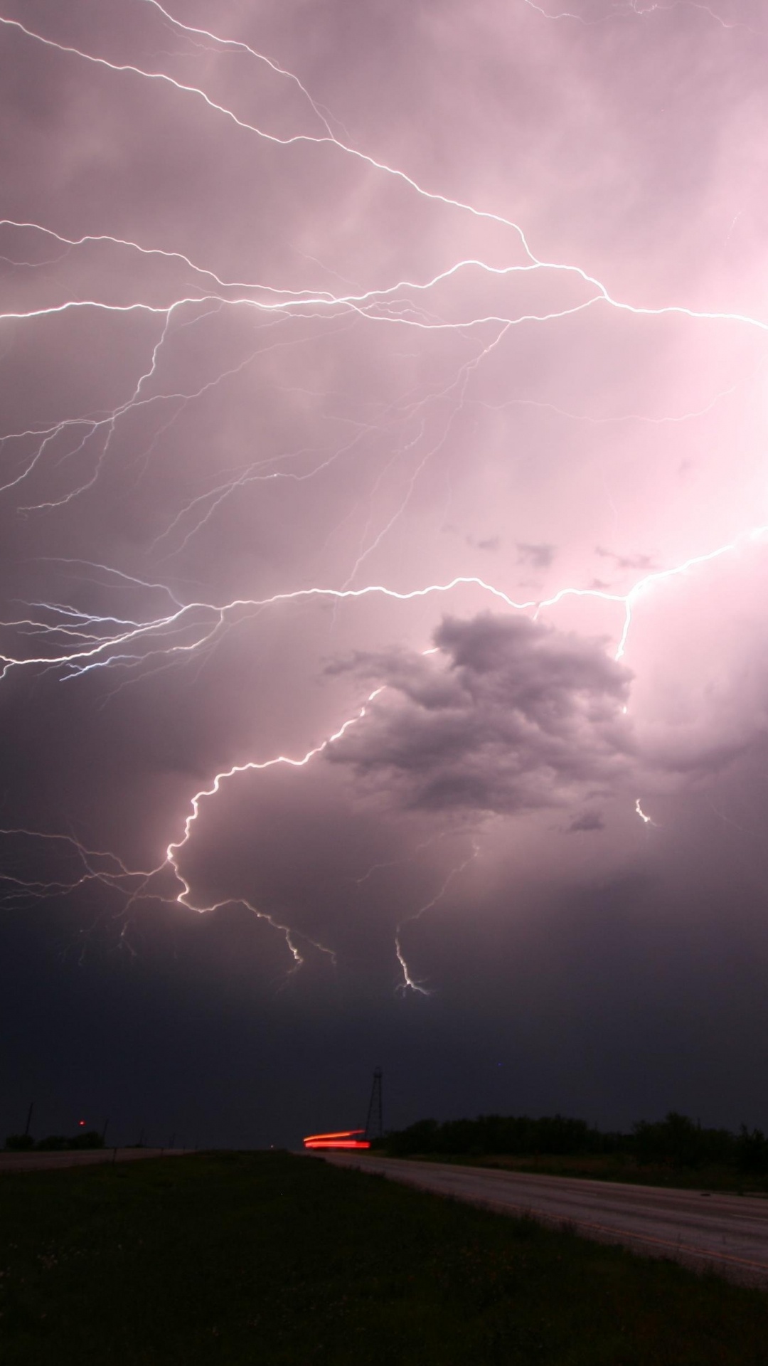 Gewitter, Sturm, Blitz, Donner, Blitzschlag. Wallpaper in 1080x1920 Resolution