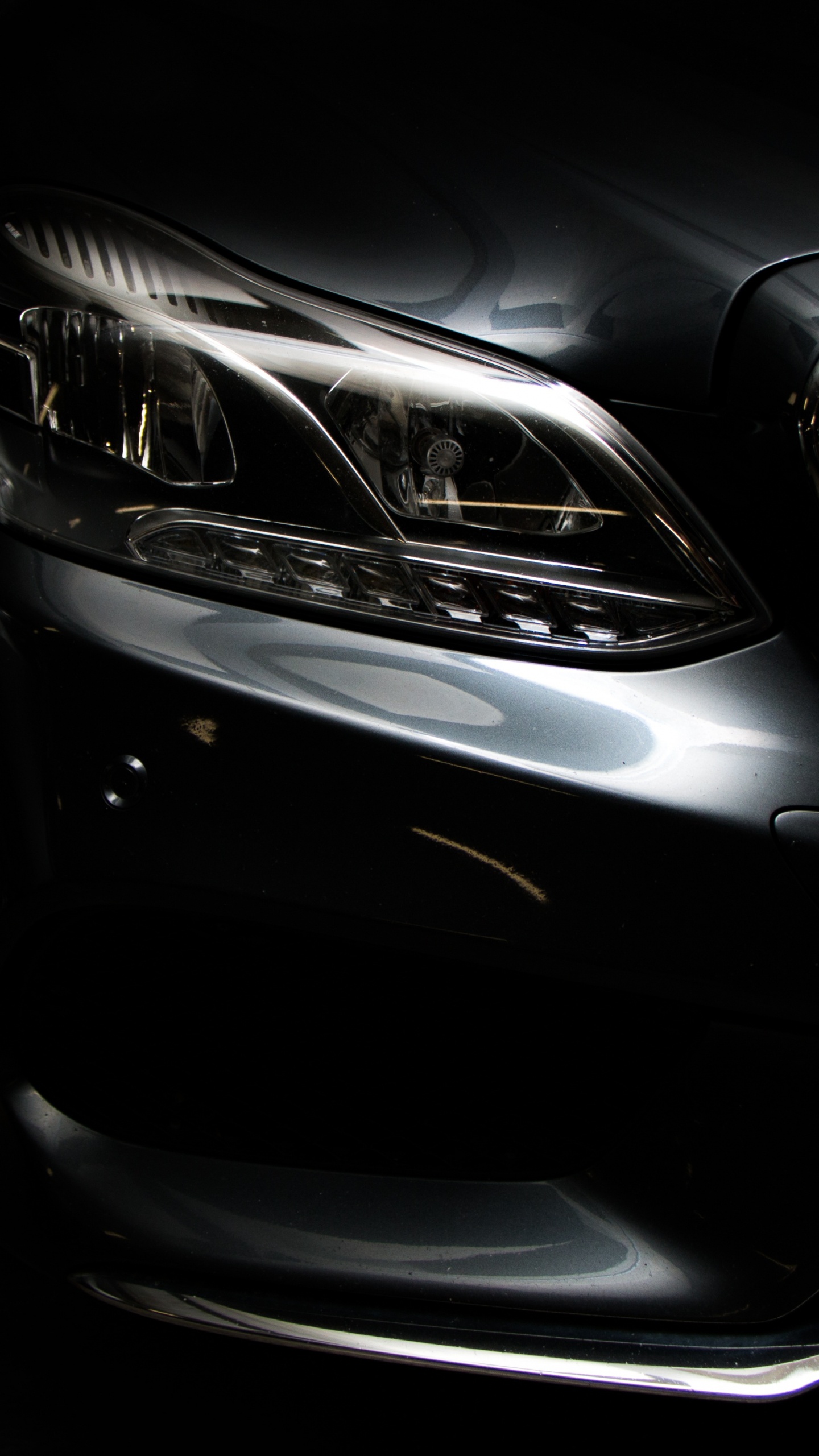 头灯, 格栅, 车灯, 梅赛德斯-奔驰, 梅赛德斯-奔驰s级 壁纸 1440x2560 允许