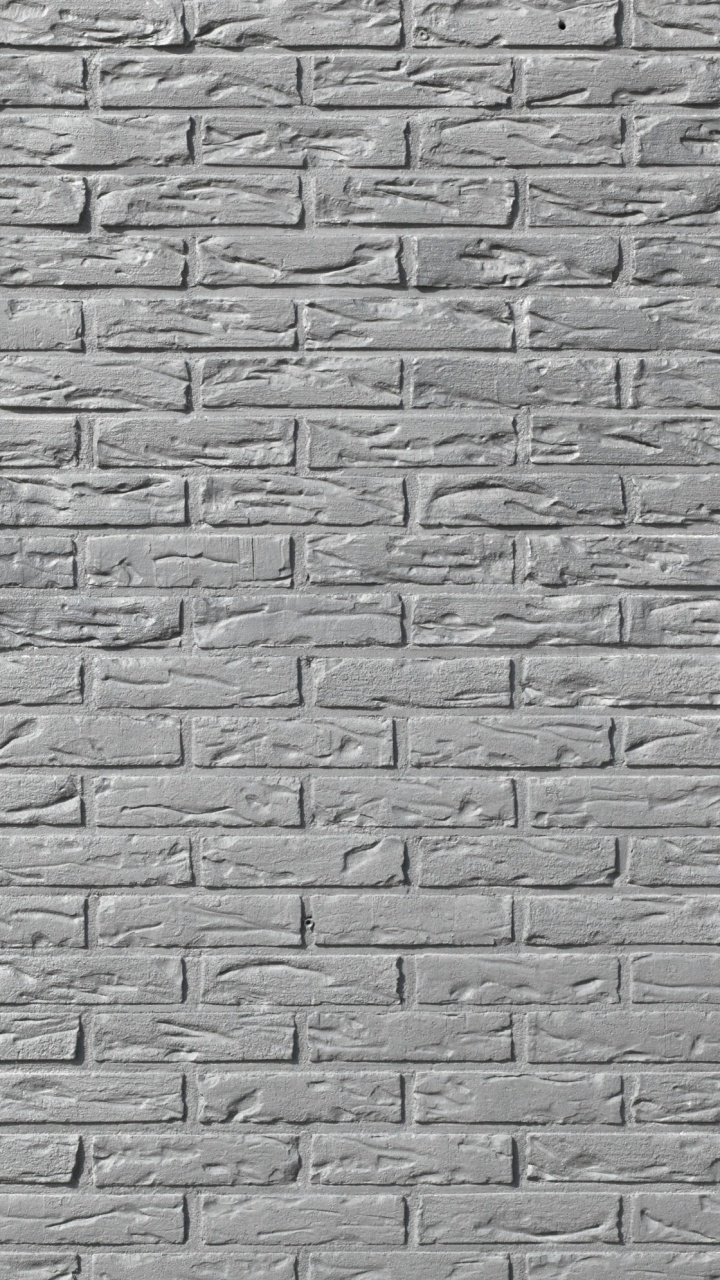 Pared de Ladrillo Blanco y Negro. Wallpaper in 720x1280 Resolution