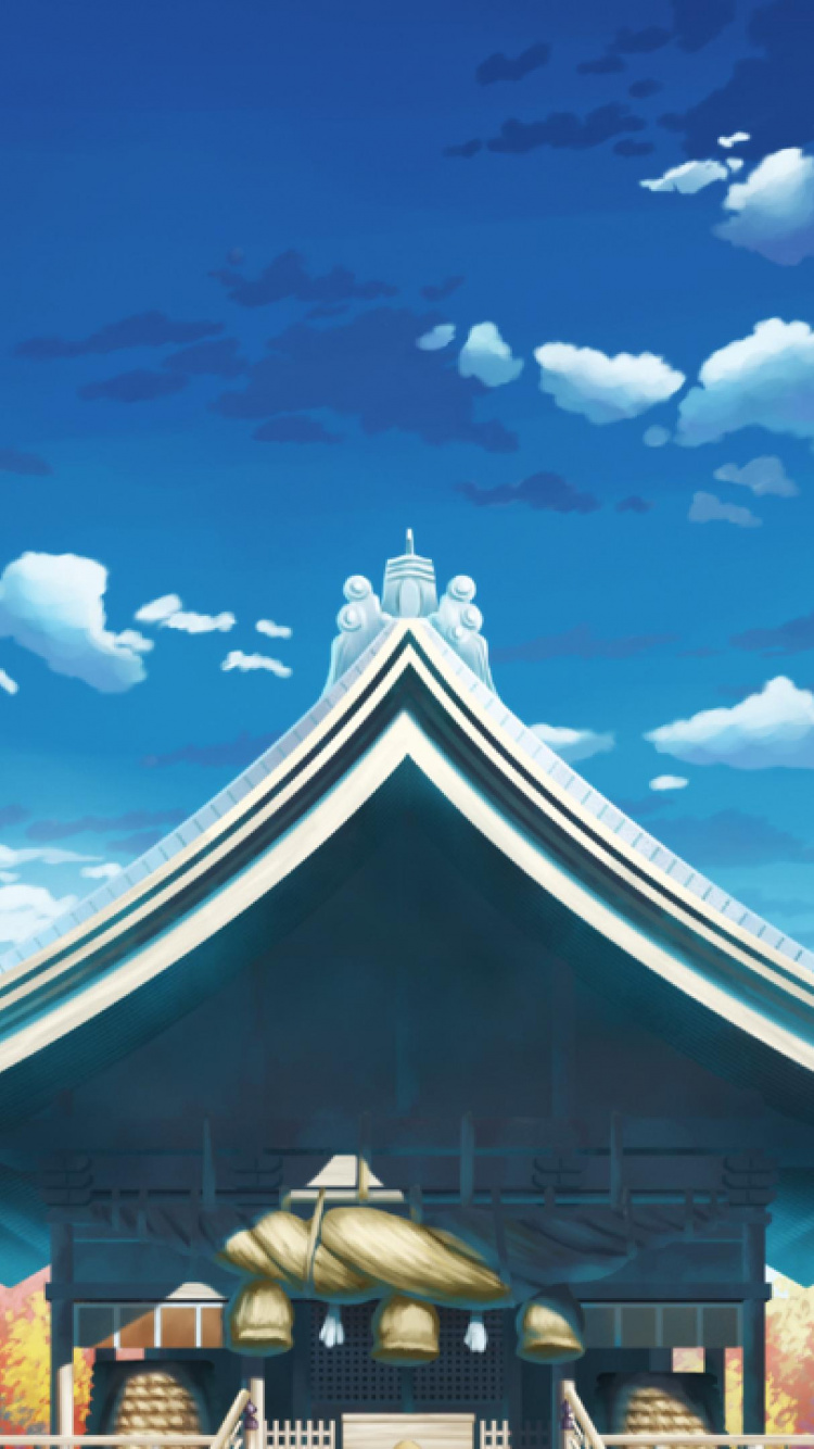 Gray and White Wooden House Under Blue Sky and White Clouds During Daytime. Wallpaper in 750x1334 Resolution