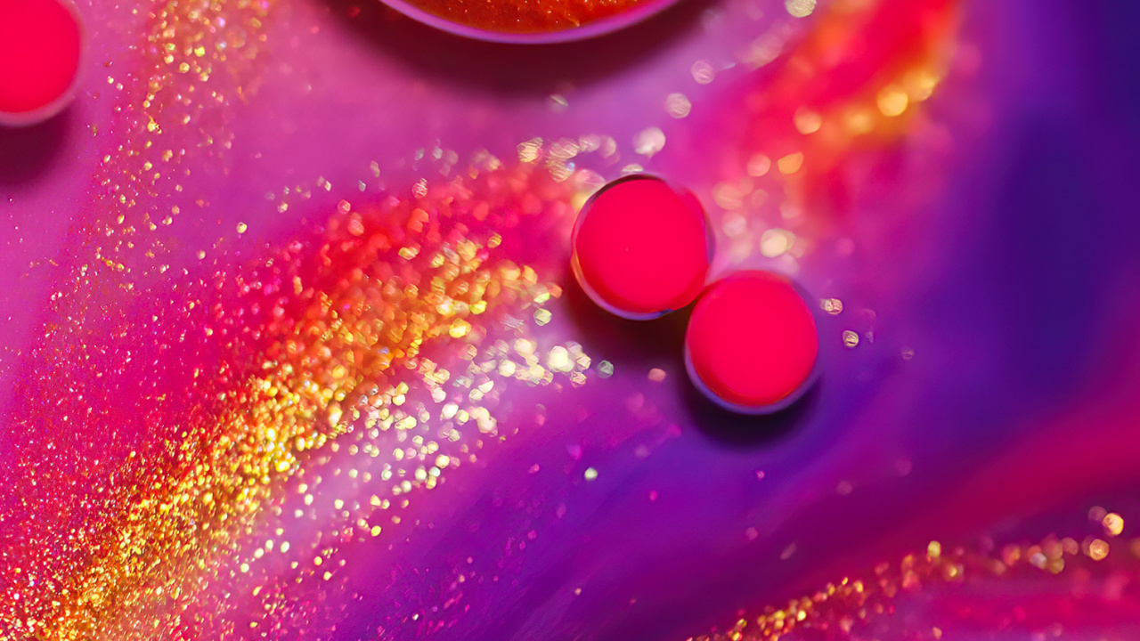 Close Up, Red, Yellow, Pink, Orange. Wallpaper in 1280x720 Resolution