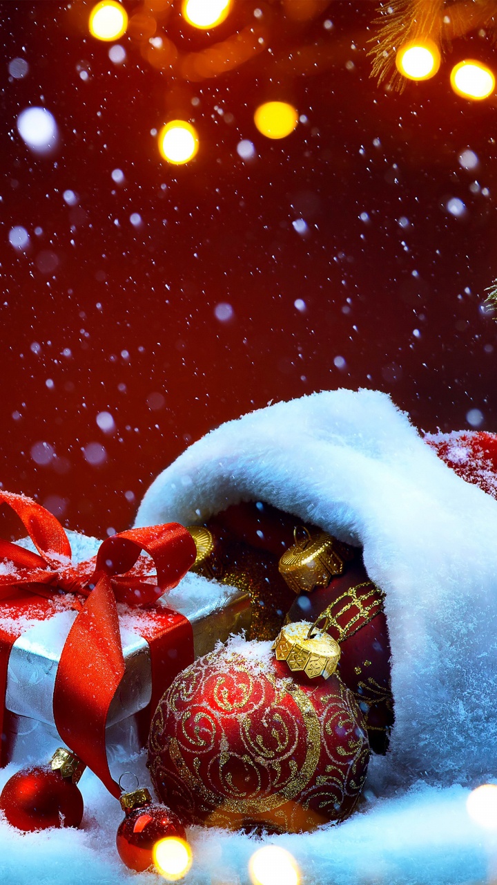 Dungeons Dragons, Weihnachten, Weihnachtsmann, Winter, Schnee. Wallpaper in 720x1280 Resolution