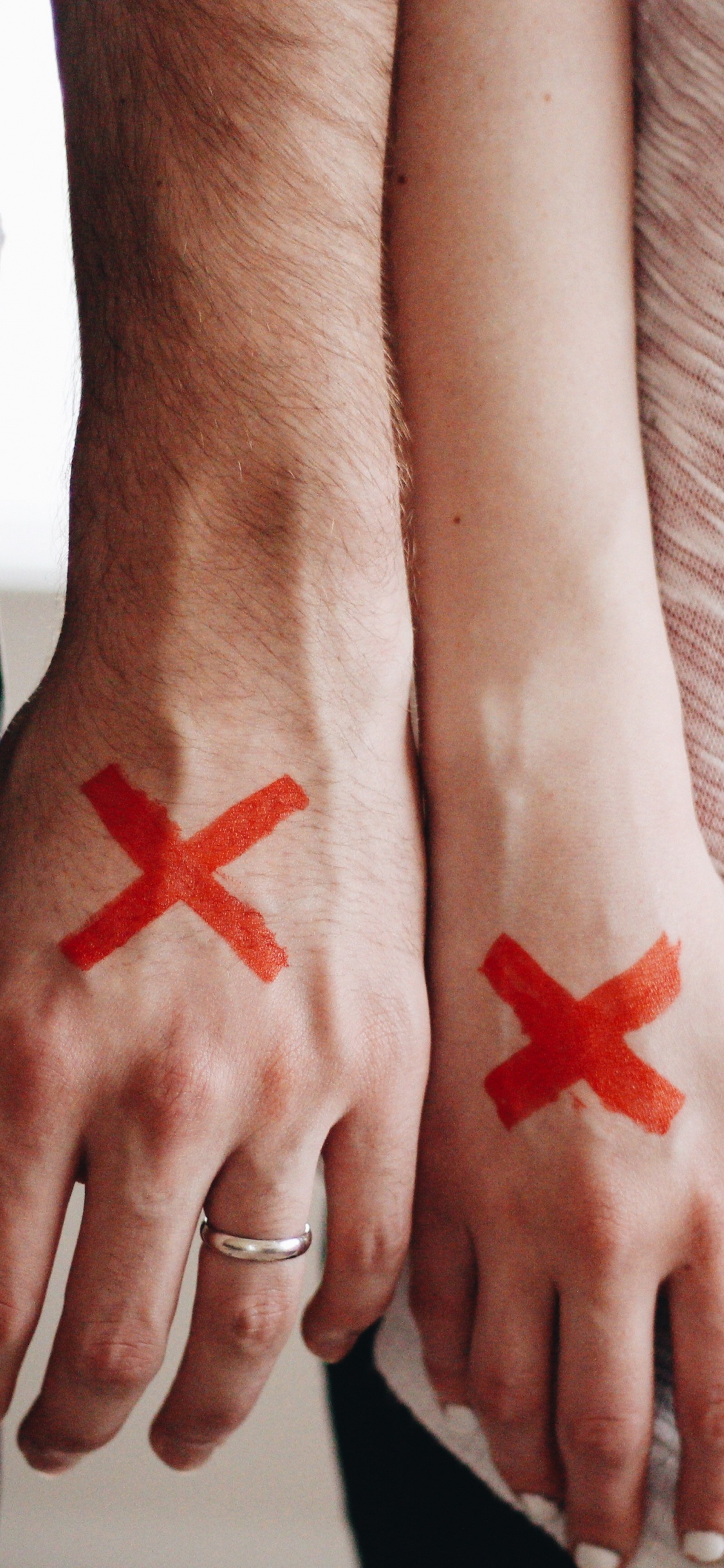 Divorce, Skin, Hand, Temporary Tattoo, Finger. Wallpaper in 1125x2436 Resolution