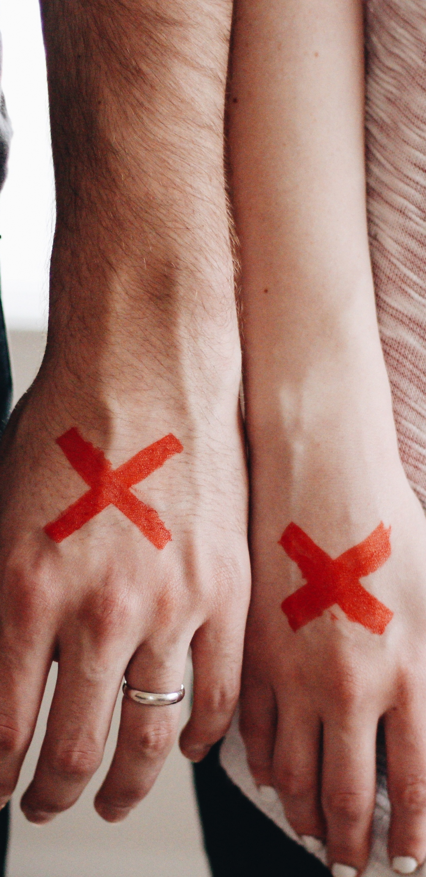 Divorce, Skin, Hand, Temporary Tattoo, Finger. Wallpaper in 1440x2960 Resolution