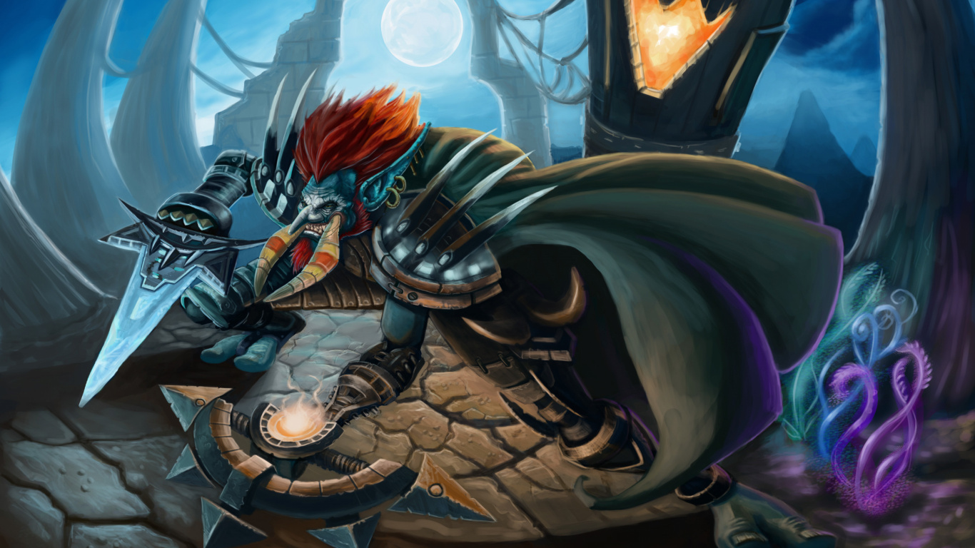 Dragon Ball Z Charakterillustration. Wallpaper in 1366x768 Resolution