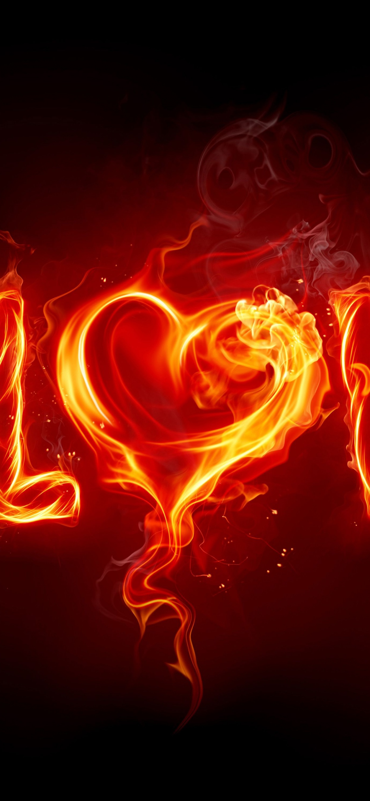 Licht, Text, Neon, Hitze, Orange. Wallpaper in 1242x2688 Resolution