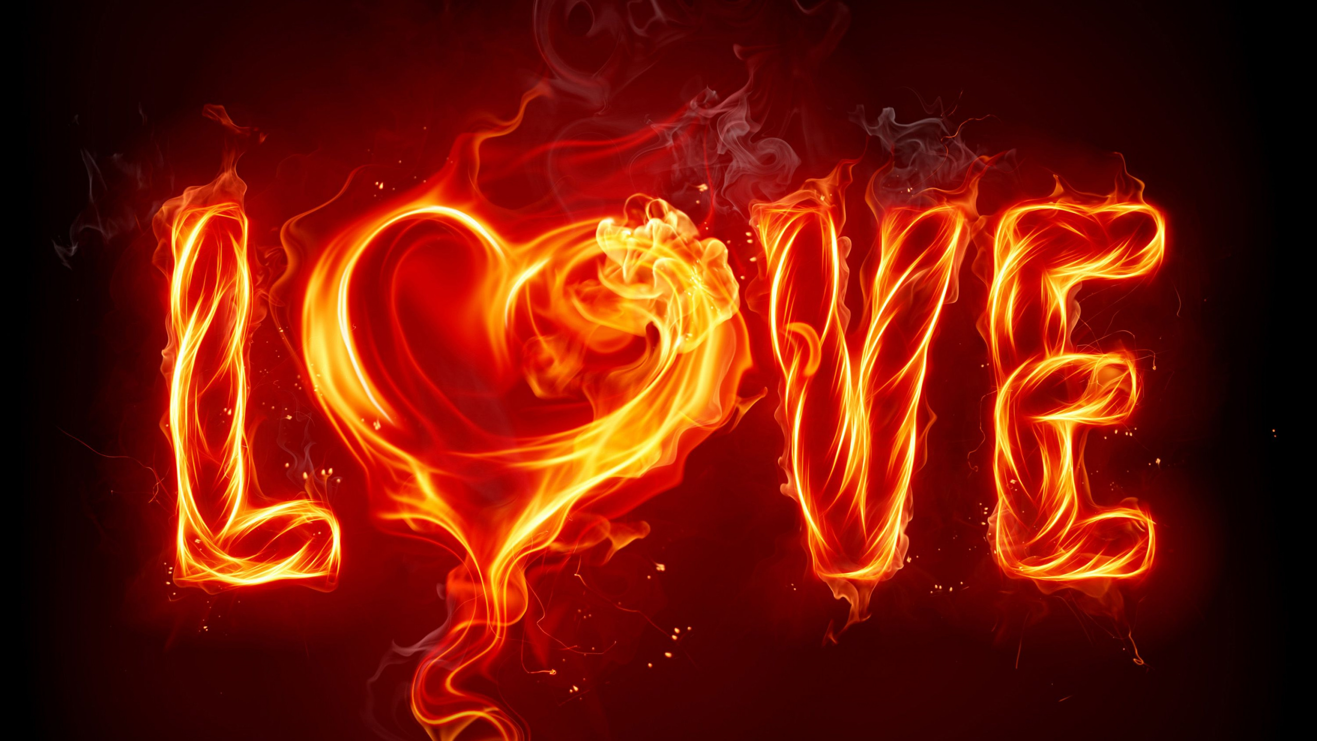 Light, Red, Text, Neon, Heat. Wallpaper in 2560x1440 Resolution