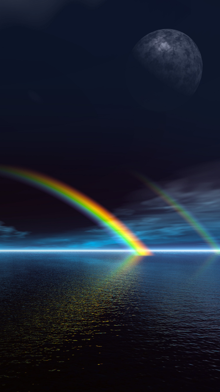 Water Droplets on Black Surface. Wallpaper in 750x1334 Resolution