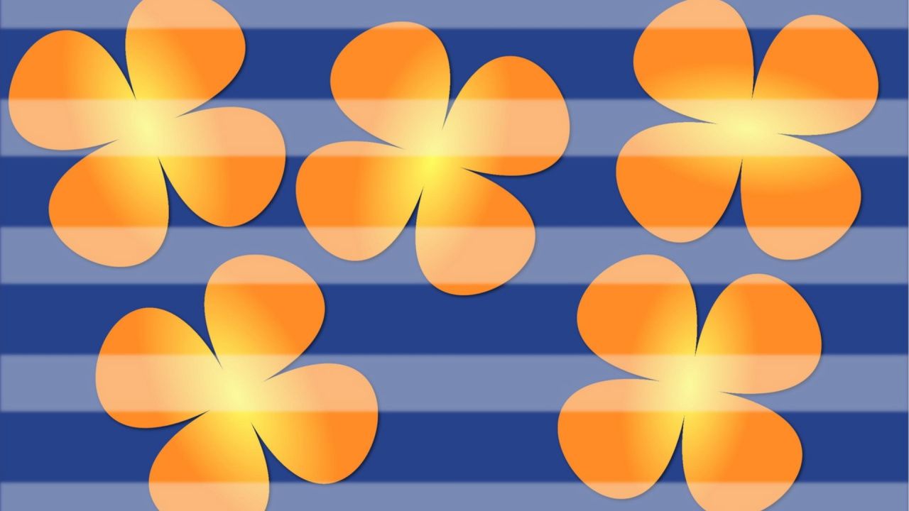 Blue and Yellow Sun Illustration. Wallpaper in 1280x720 Resolution