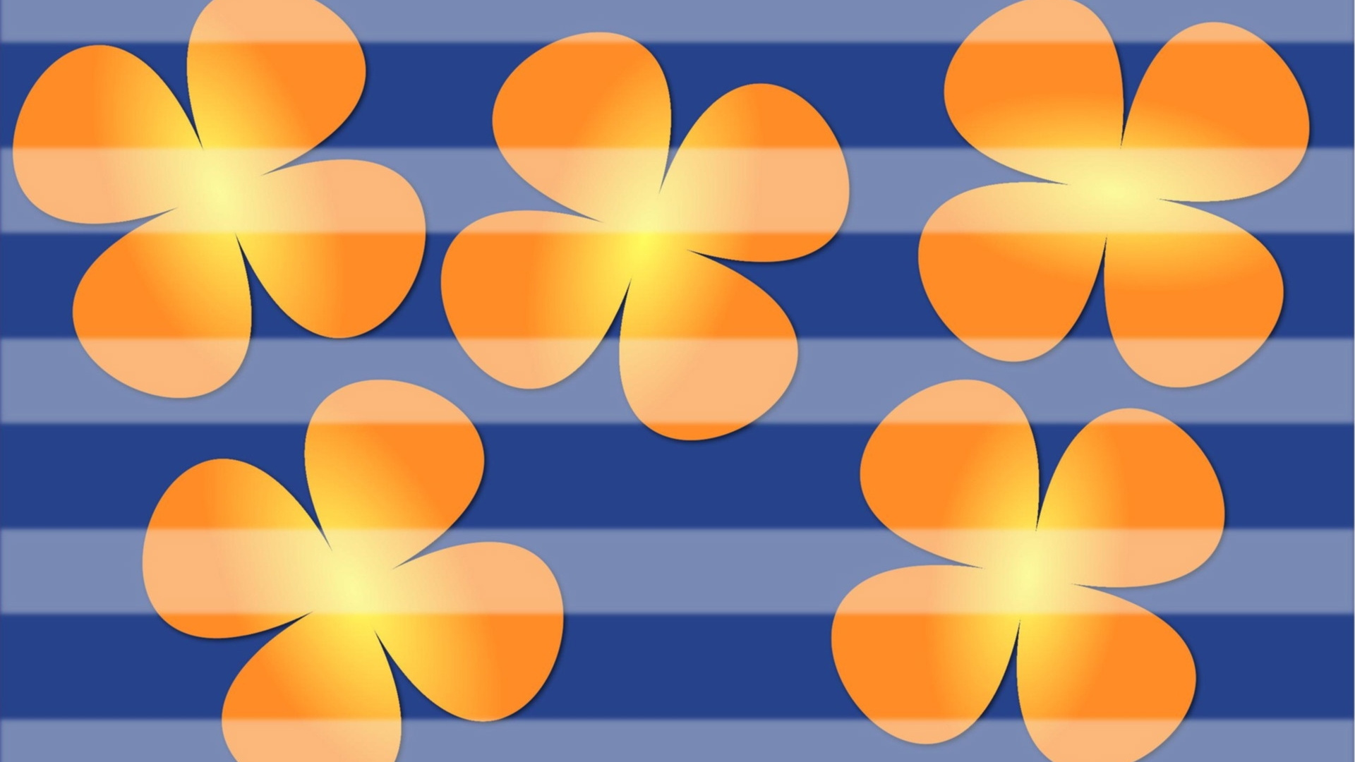 Blue and Yellow Sun Illustration. Wallpaper in 1920x1080 Resolution