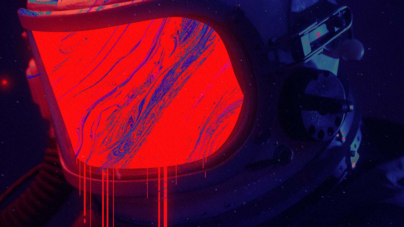 Astronaut, Poster, Melohendrix, Space, Automotive Lighting. Wallpaper in 1366x768 Resolution