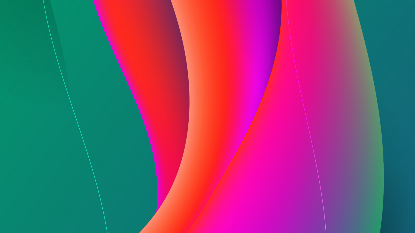 Circulo, Diseño Gráfico, Rosa, Magenta, Tintes y Matices. Wallpaper in 1366x768 Resolution