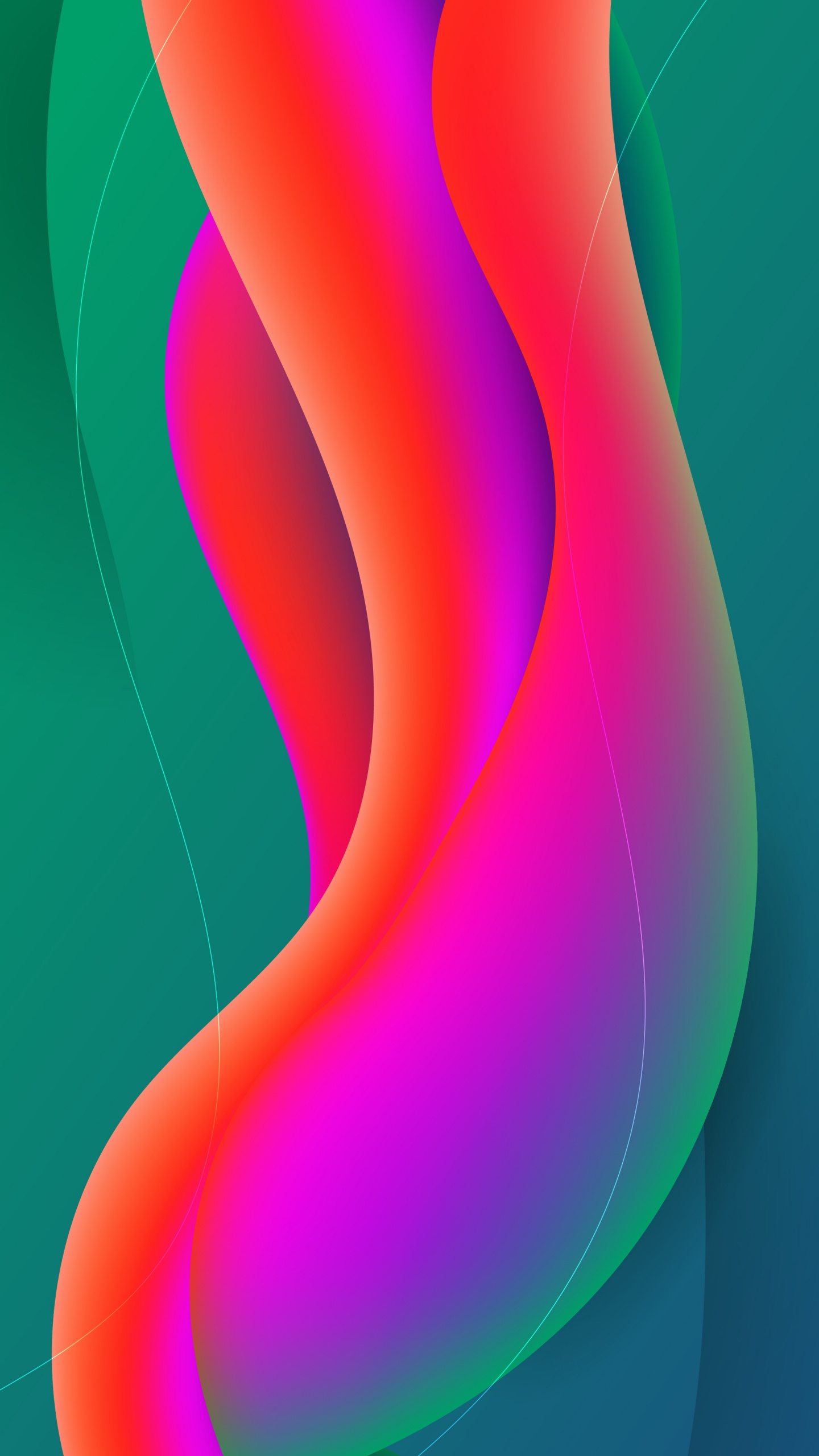 Kreis, Grafik-design, Farbigkeit, Pink, Magenta. Wallpaper in 1440x2560 Resolution