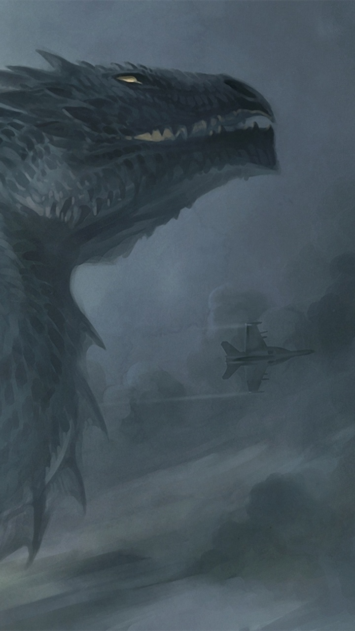 3 Delfine in Gewässermalerei. Wallpaper in 720x1280 Resolution