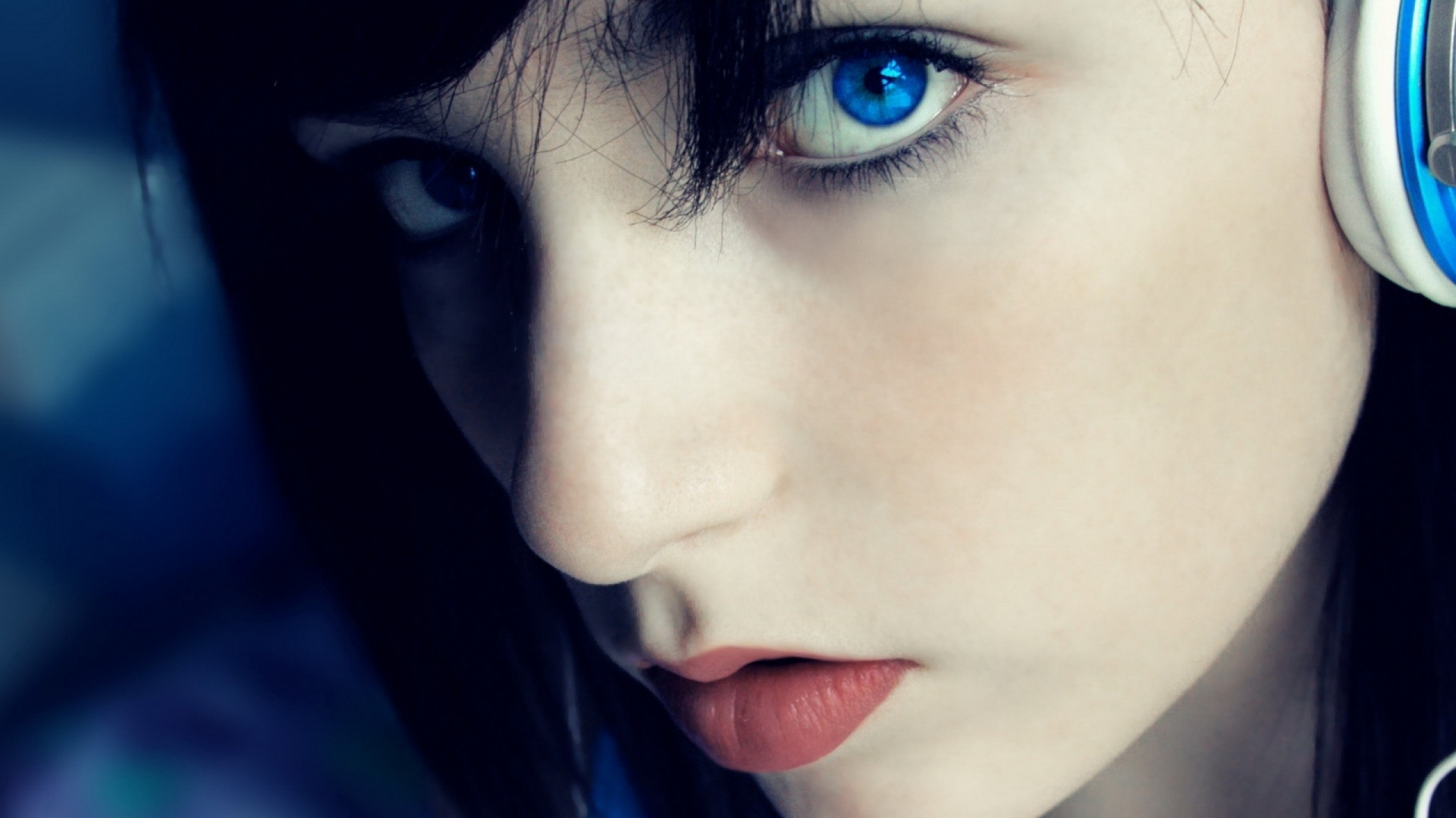 Gesicht, Blau, Augenbraue, Lippe, Nase. Wallpaper in 1920x1080 Resolution