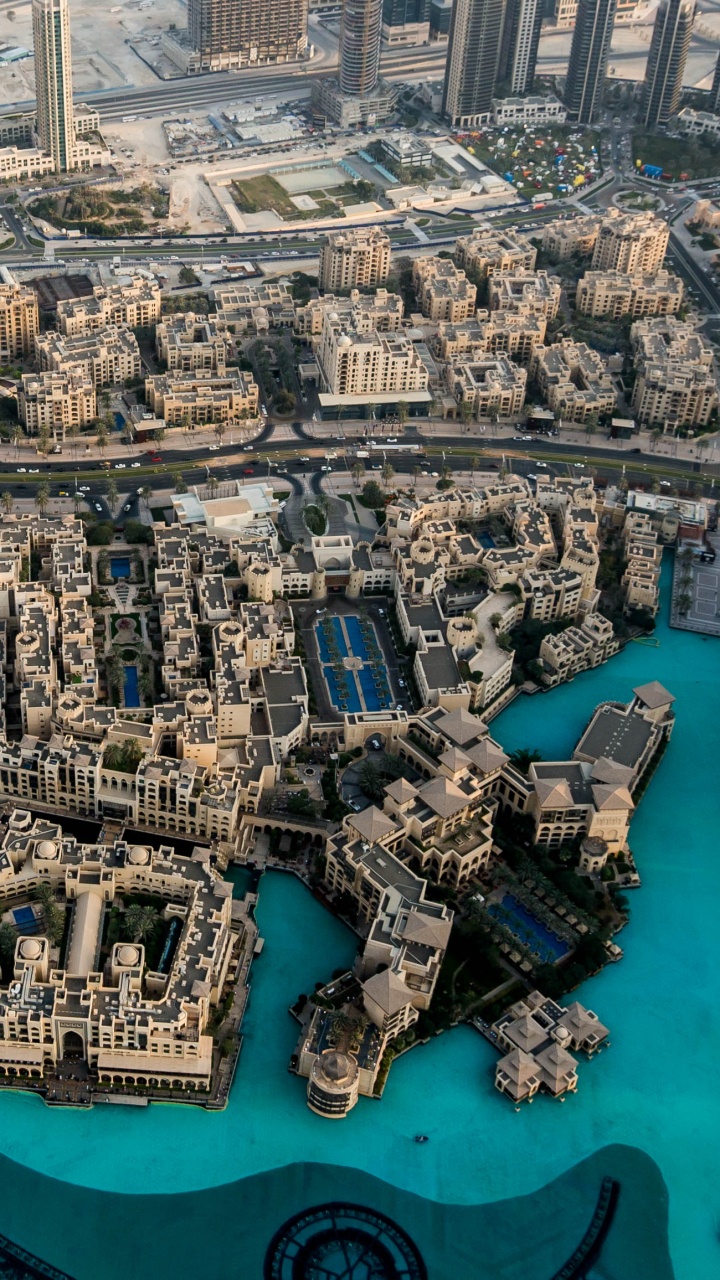 Aerial View of City Buildings During Daytime. Wallpaper in 720x1280 Resolution