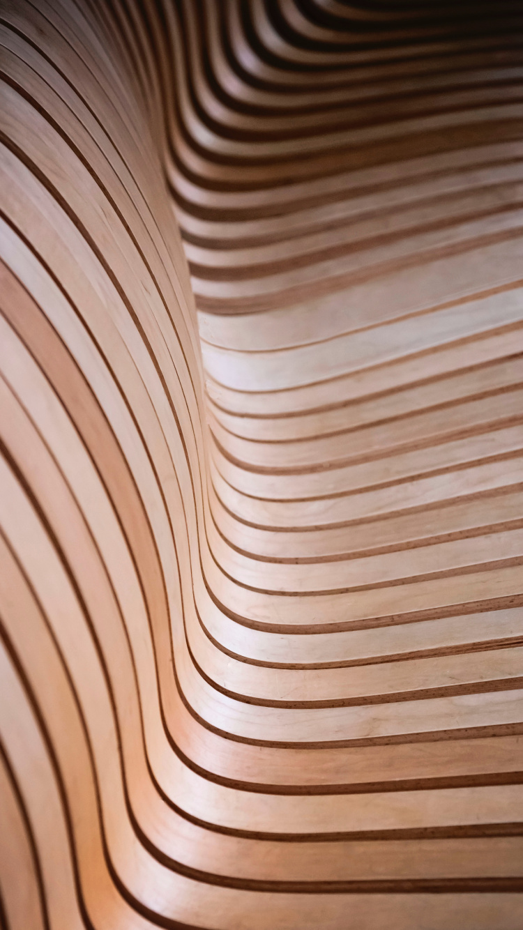 White and Brown Stripe Textile. Wallpaper in 750x1334 Resolution