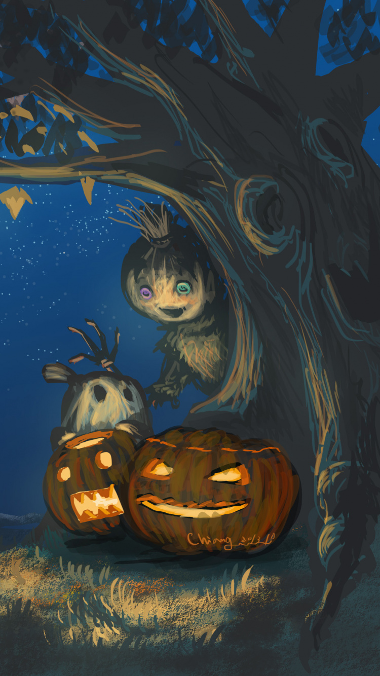 Luna, Luz, Ilustración, Luna Llena, Arte. Wallpaper in 750x1334 Resolution