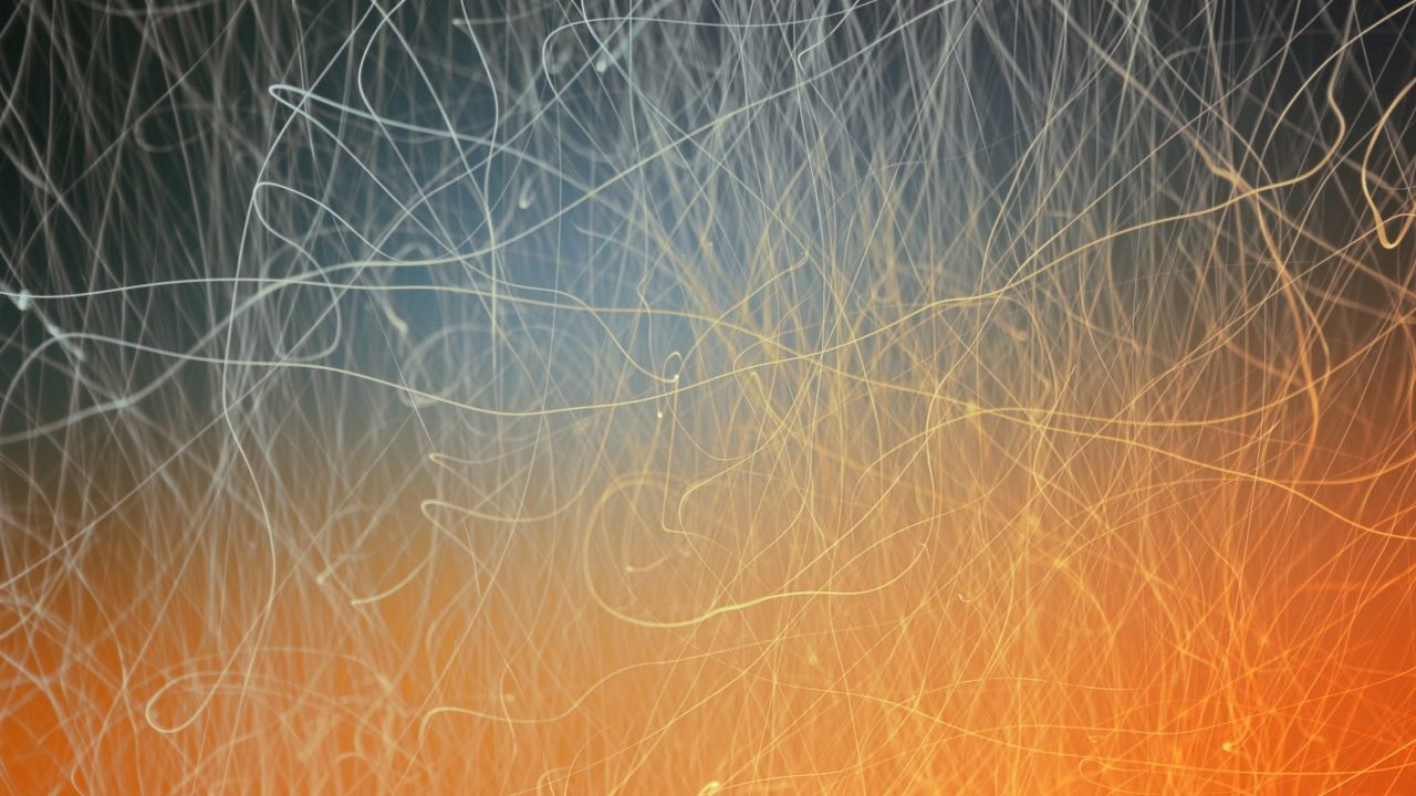 Pintura Abstracta en Blanco y Negro. Wallpaper in 1280x720 Resolution