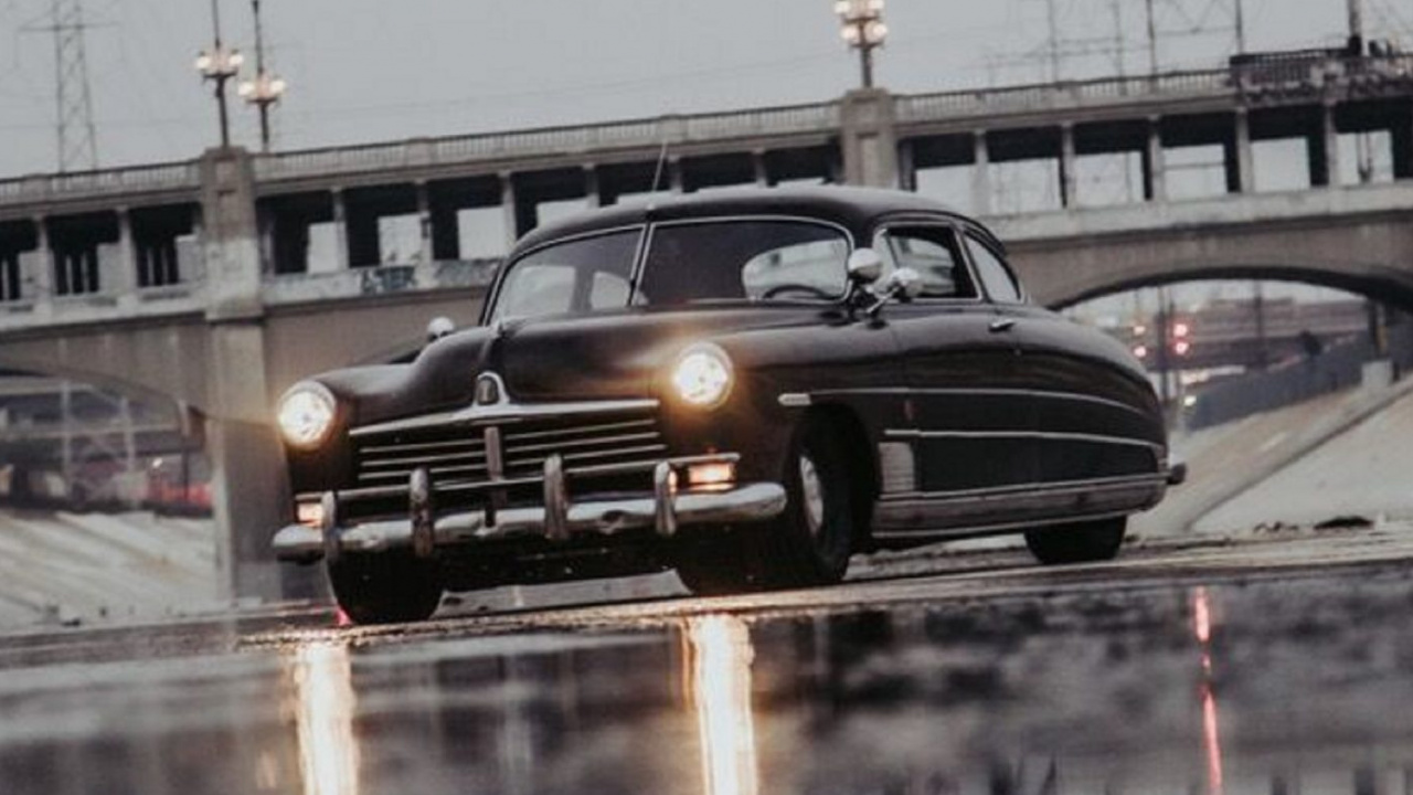 Réflexion, Coupé Utilitaire Hudson, Compagnie D'automobiles D'Hudson, Voiture de Collection, Voiture Classique. Wallpaper in 1280x720 Resolution